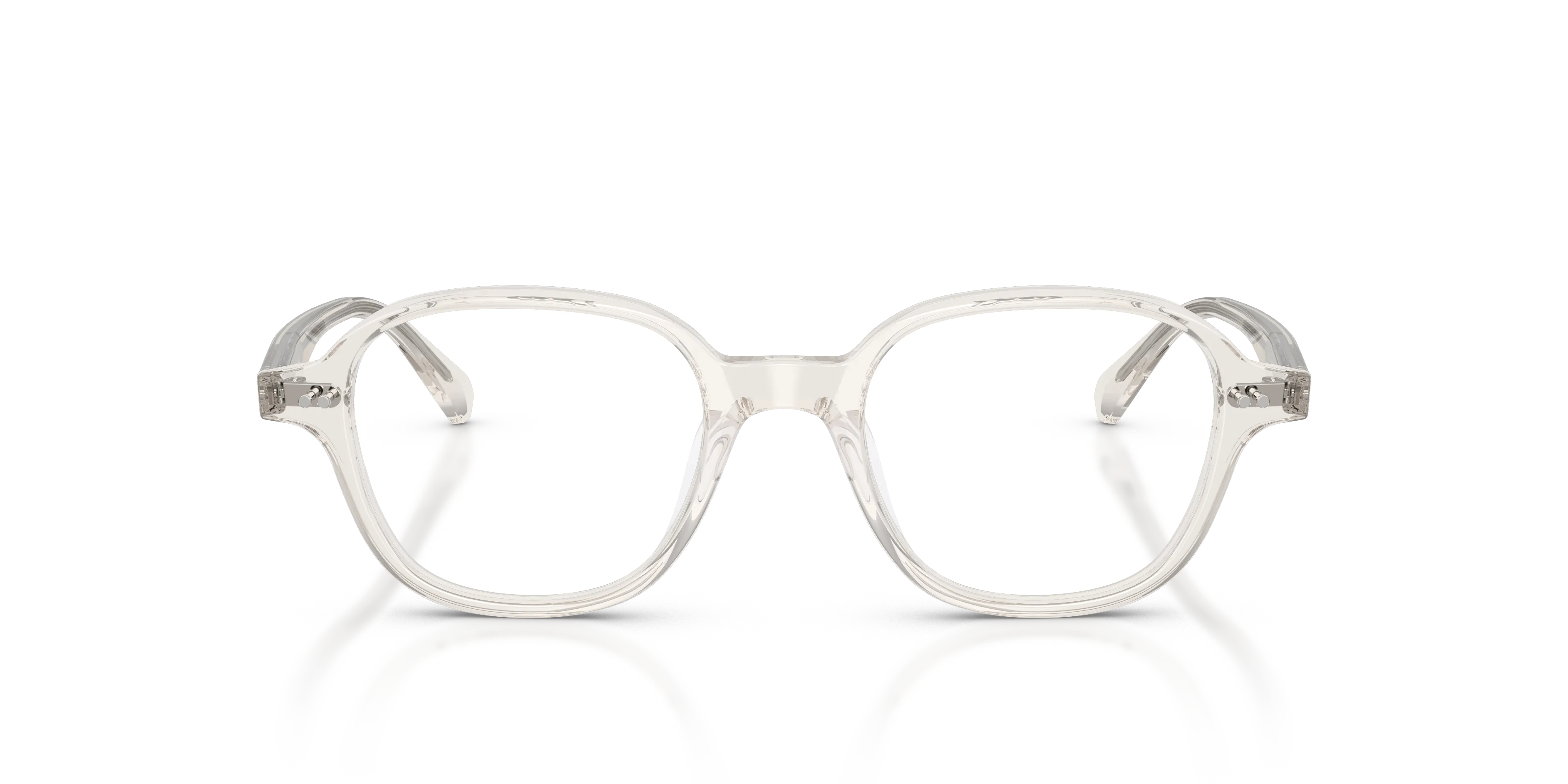 Oliver Peoples OV5599U MARNETT 1757 Montature da vista Acetato Grigio Trasparente Geometrica Normale - immagine 3