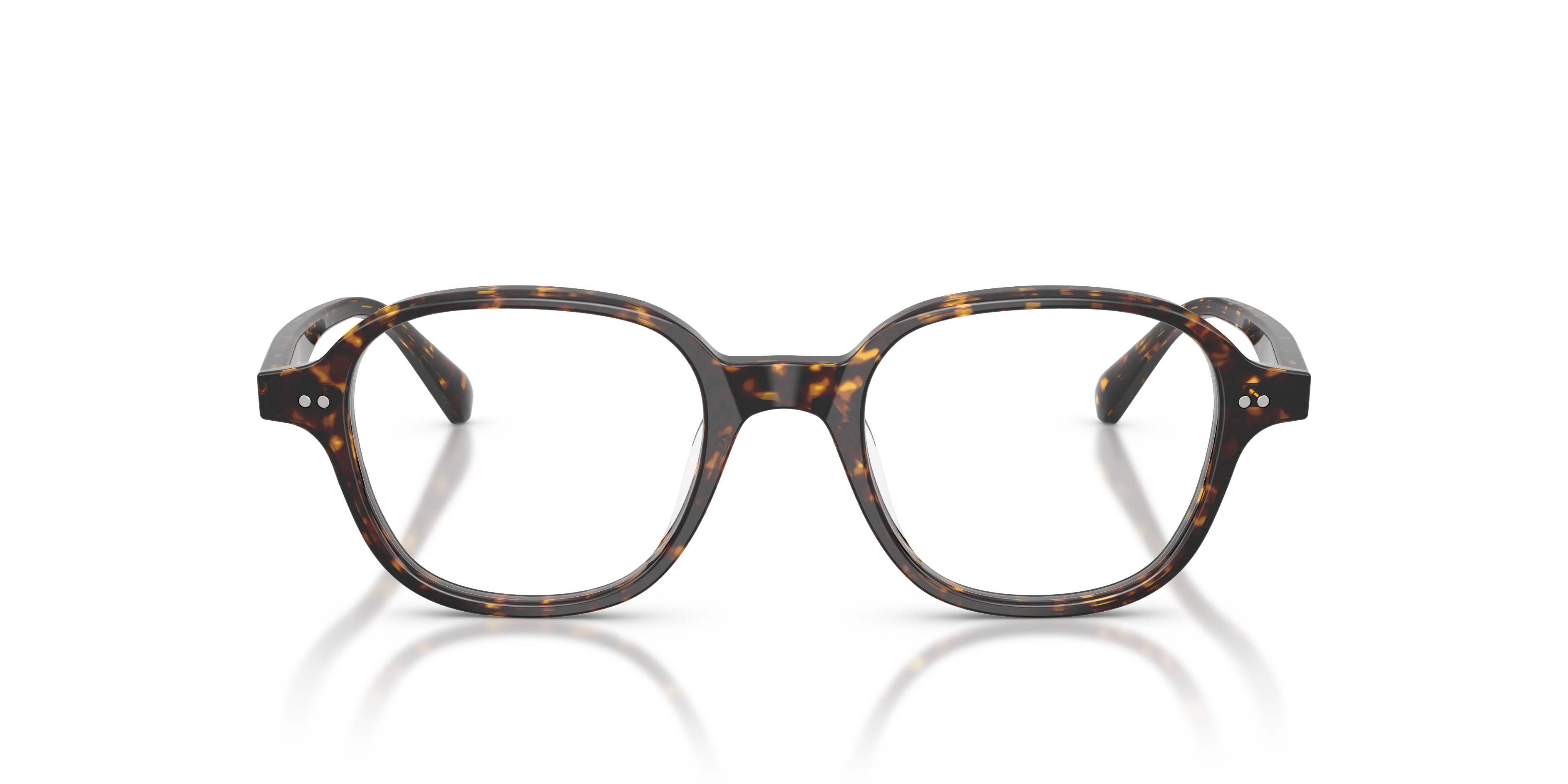 Oliver Peoples OV5599U MARNETT 1741 Montature da vista Acetato Tartaruga Trasparente Geometrica Normale - immagine 3