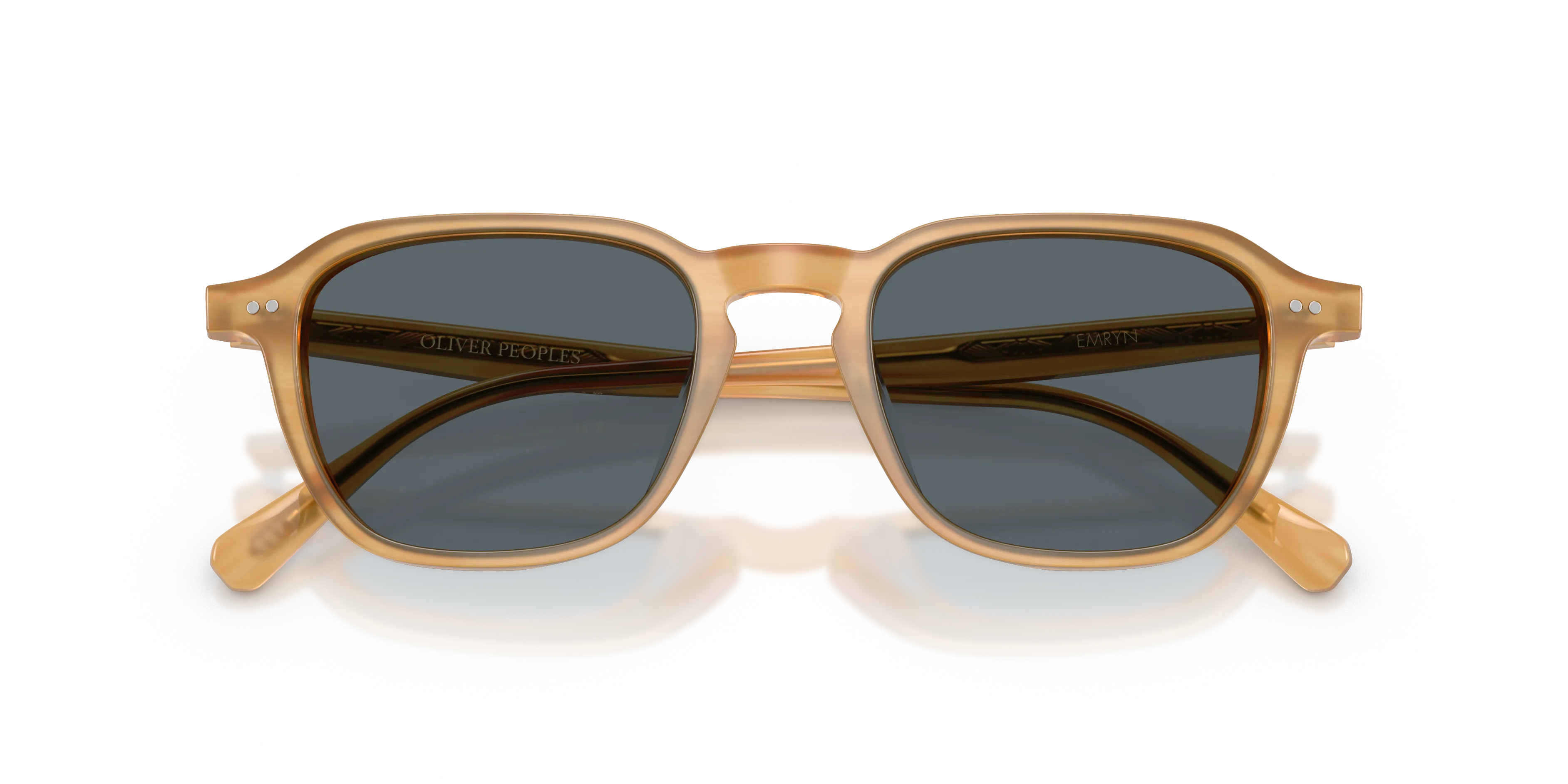 Oliver Peoples OV5598SU EMRYN 1779R5 Occhiali da sole Acetato Giallo Blu Geometrica Normale - immagine 2