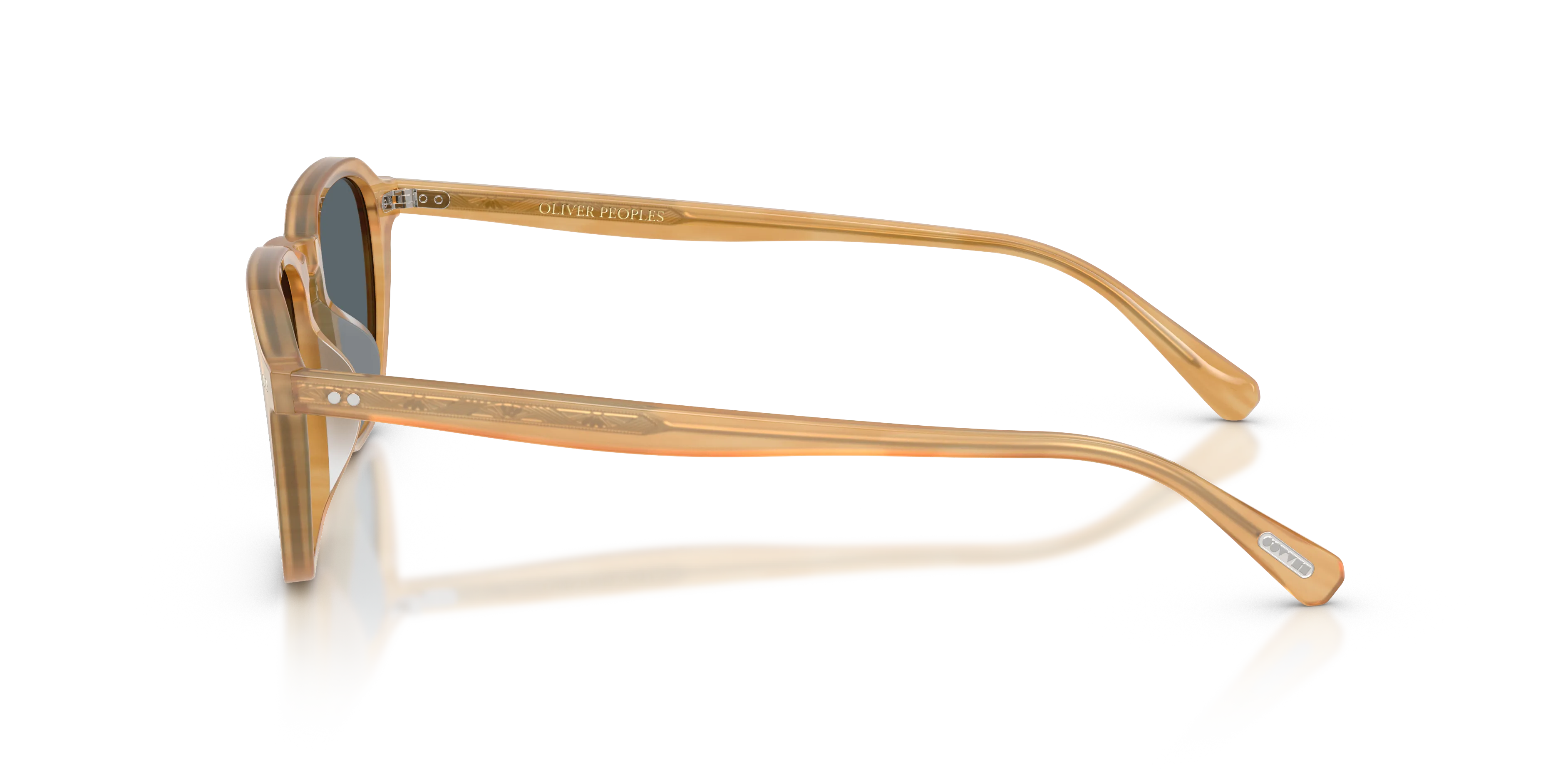 Oliver Peoples OV5598SU EMRYN 1779R5 Occhiali da sole Acetato Giallo Blu Geometrica Normale - immagine 4