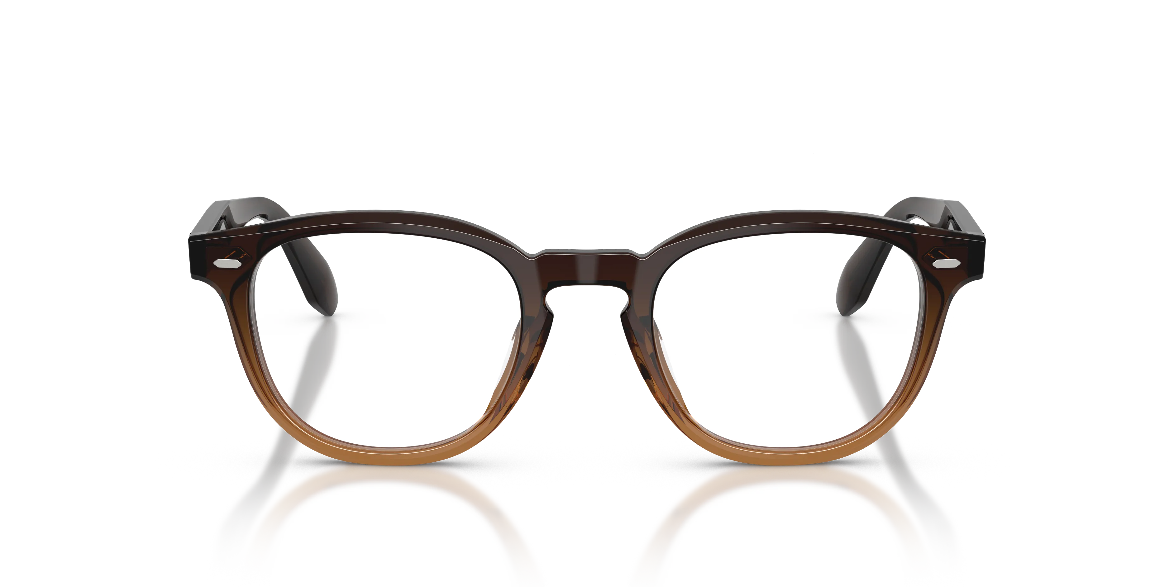 Oliver Peoples OV5586U N.09 1823 Montature da vista Acetato Multi-colore Trasparente Pantos Normale - immagine 3