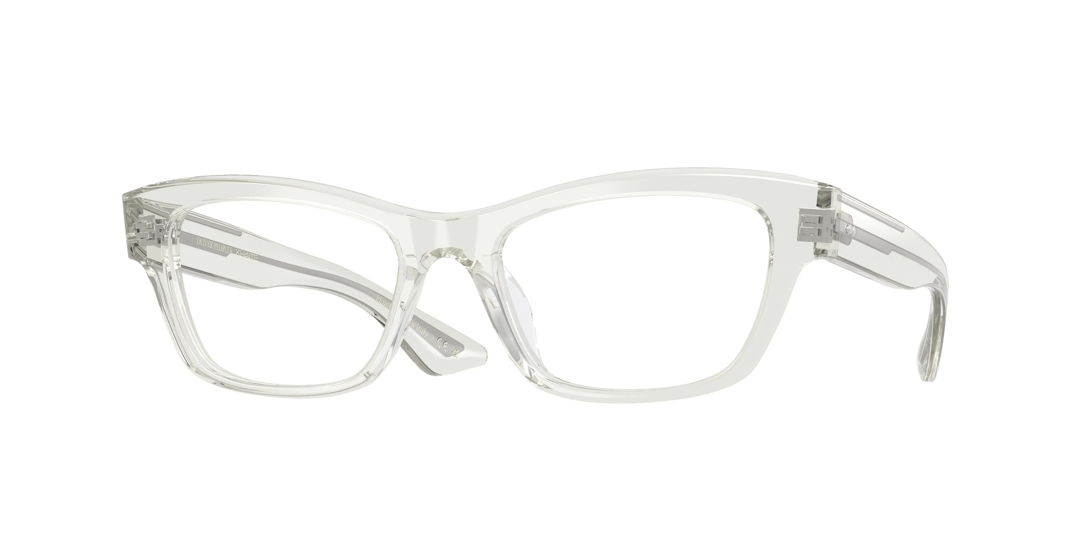 Oliver Peoples OV5585U 1953RX 1692 Montature da vista Acetato Marrone Trasparente Cat Eye Normale - immagine 1