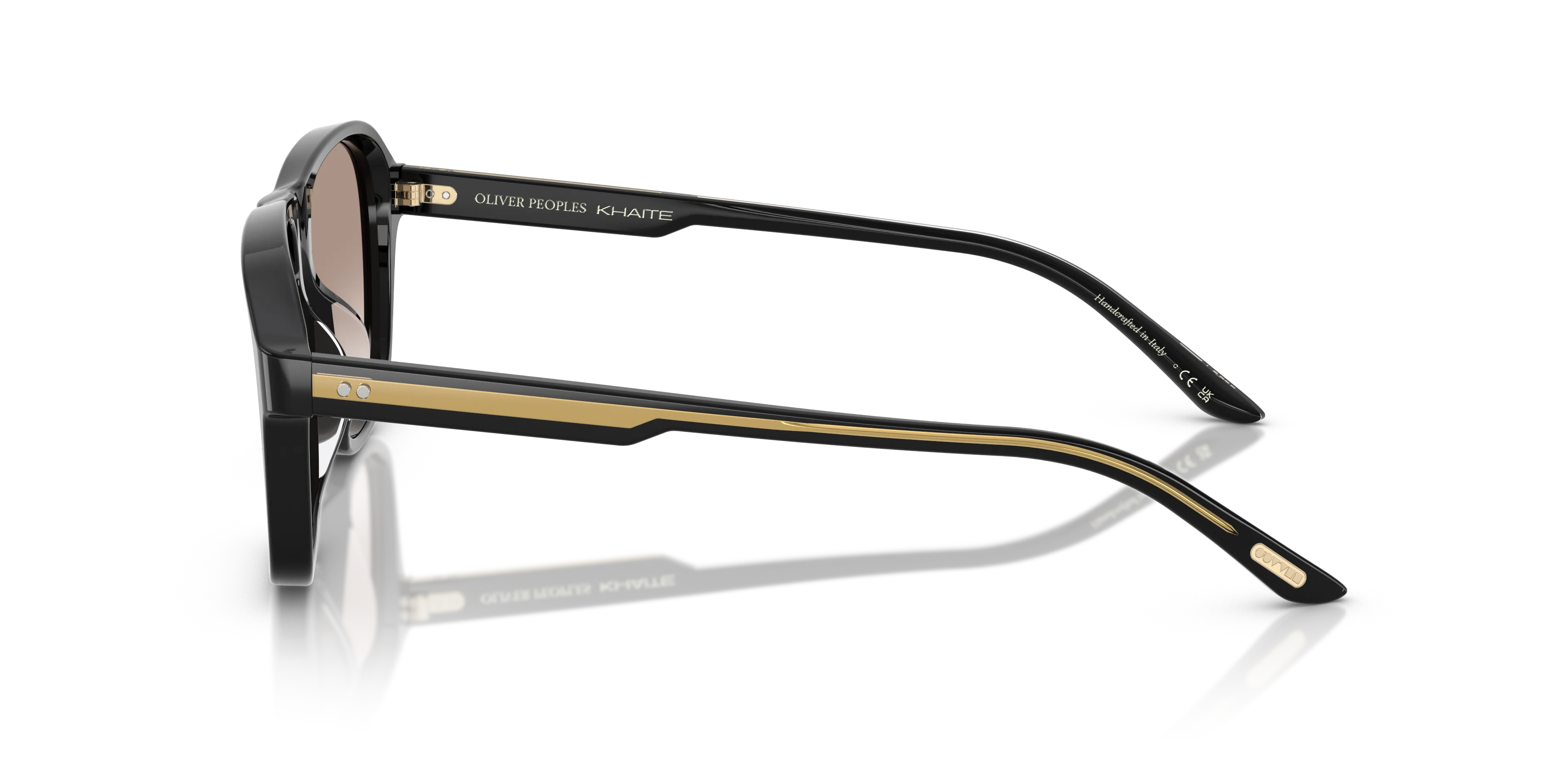 Oliver Peoples OV5584U 1978RX 1492 Montature da vista Acetato Nero Trasparente Pilot Normale - immagine 4