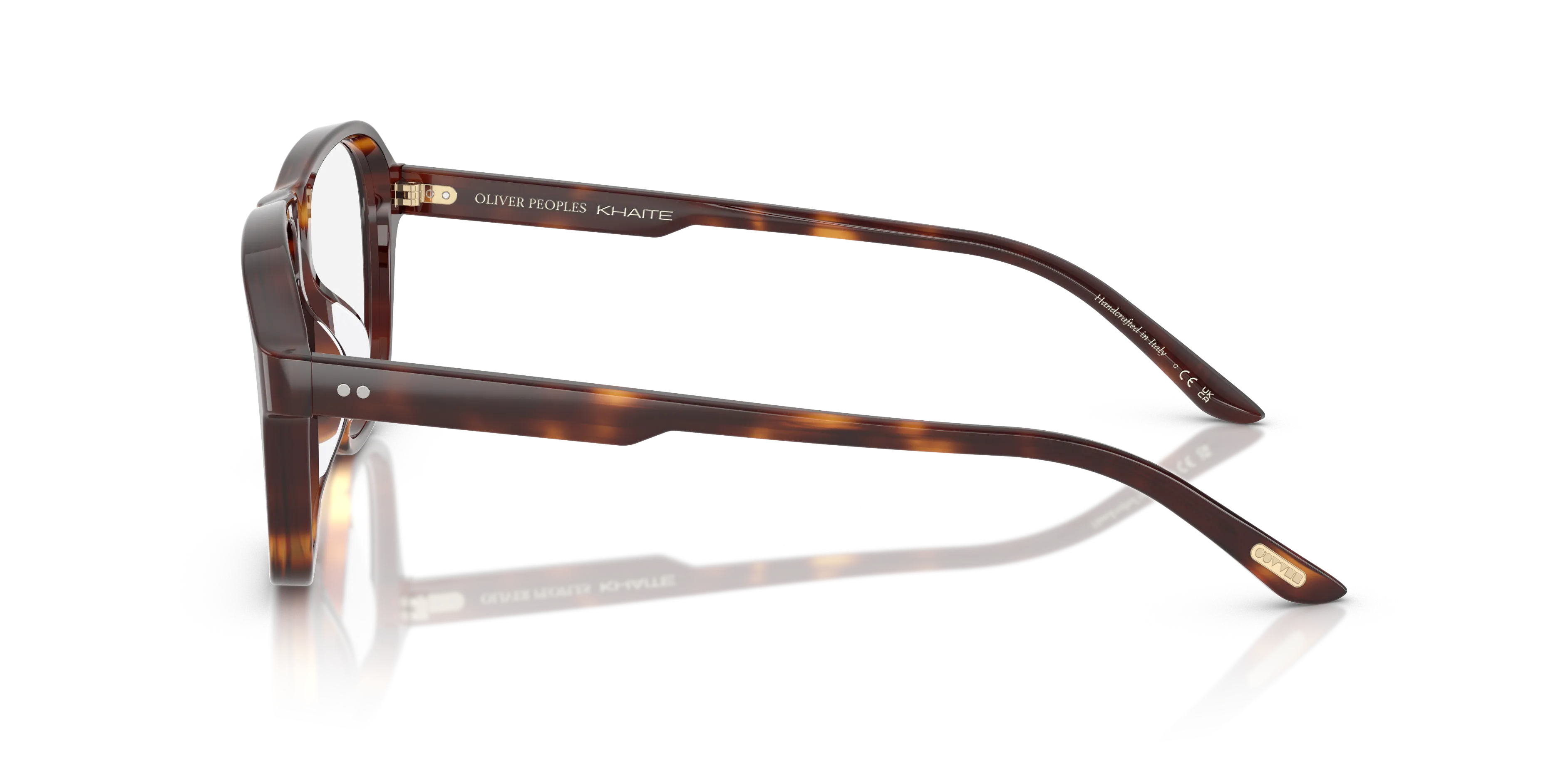 Oliver Peoples OV5584U 1978RX 1007 Montature da vista Acetato Tartaruga Trasparente Pilot Normale - immagine 4