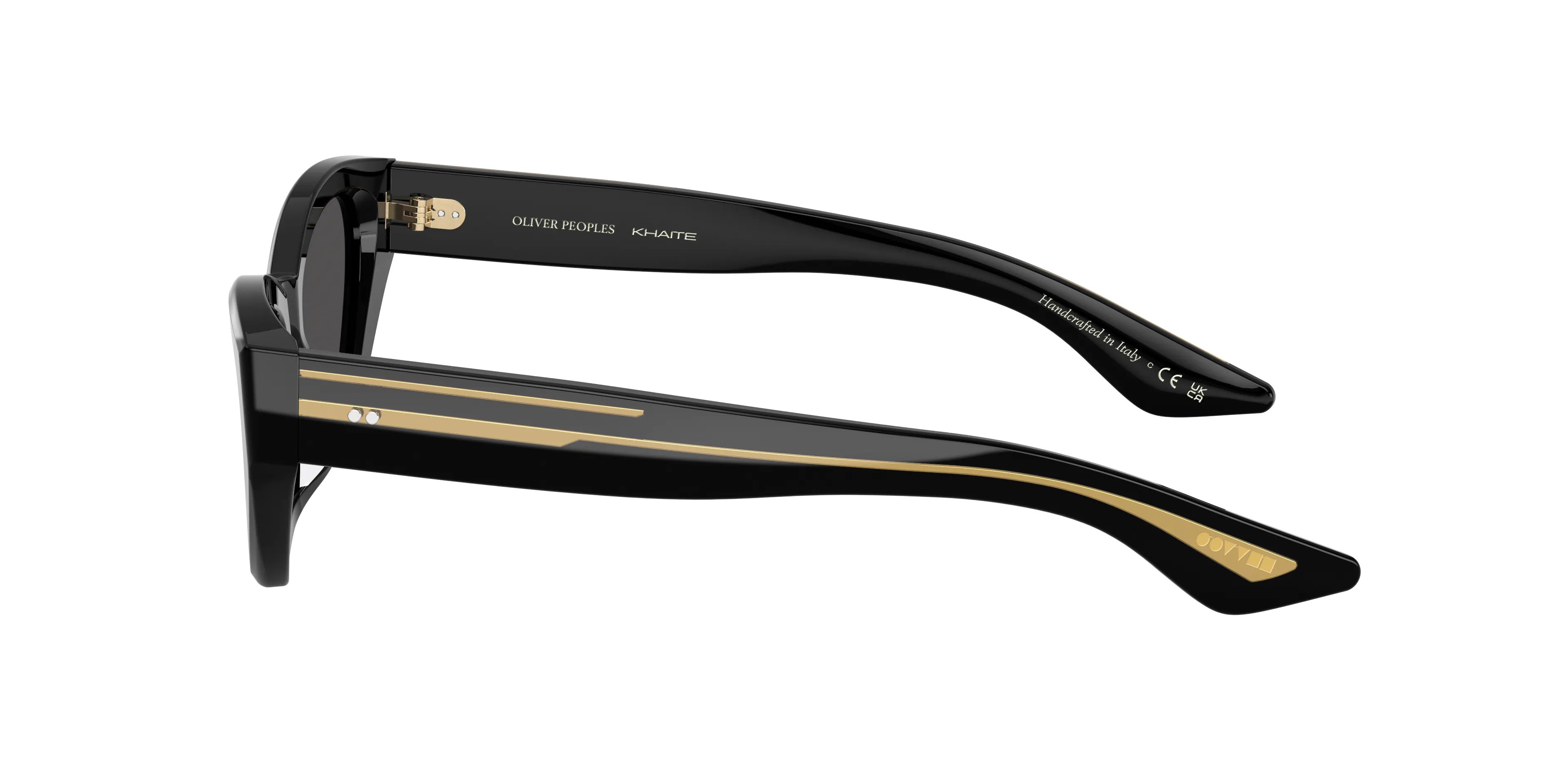 Oliver Peoples OV5582SU 1961C 149287 Occhiali da sole Acetato Nero Grigio Cat Eye Normale - immagine 4
