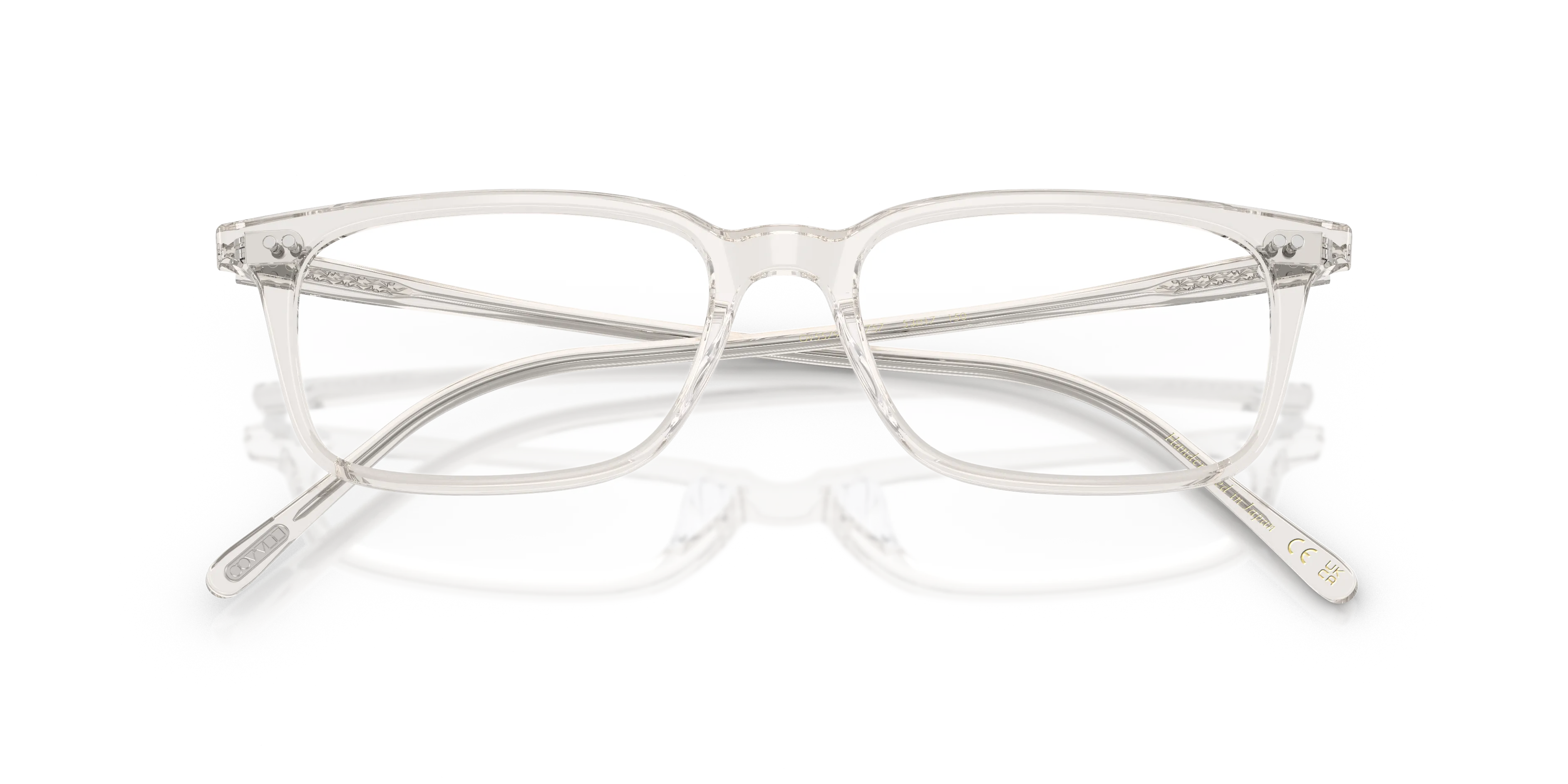 Oliver Peoples OV5579U NEYLAN 1757 Montature da vista Acetato Grigio Trasparente Squadrata Normale - immagine 2