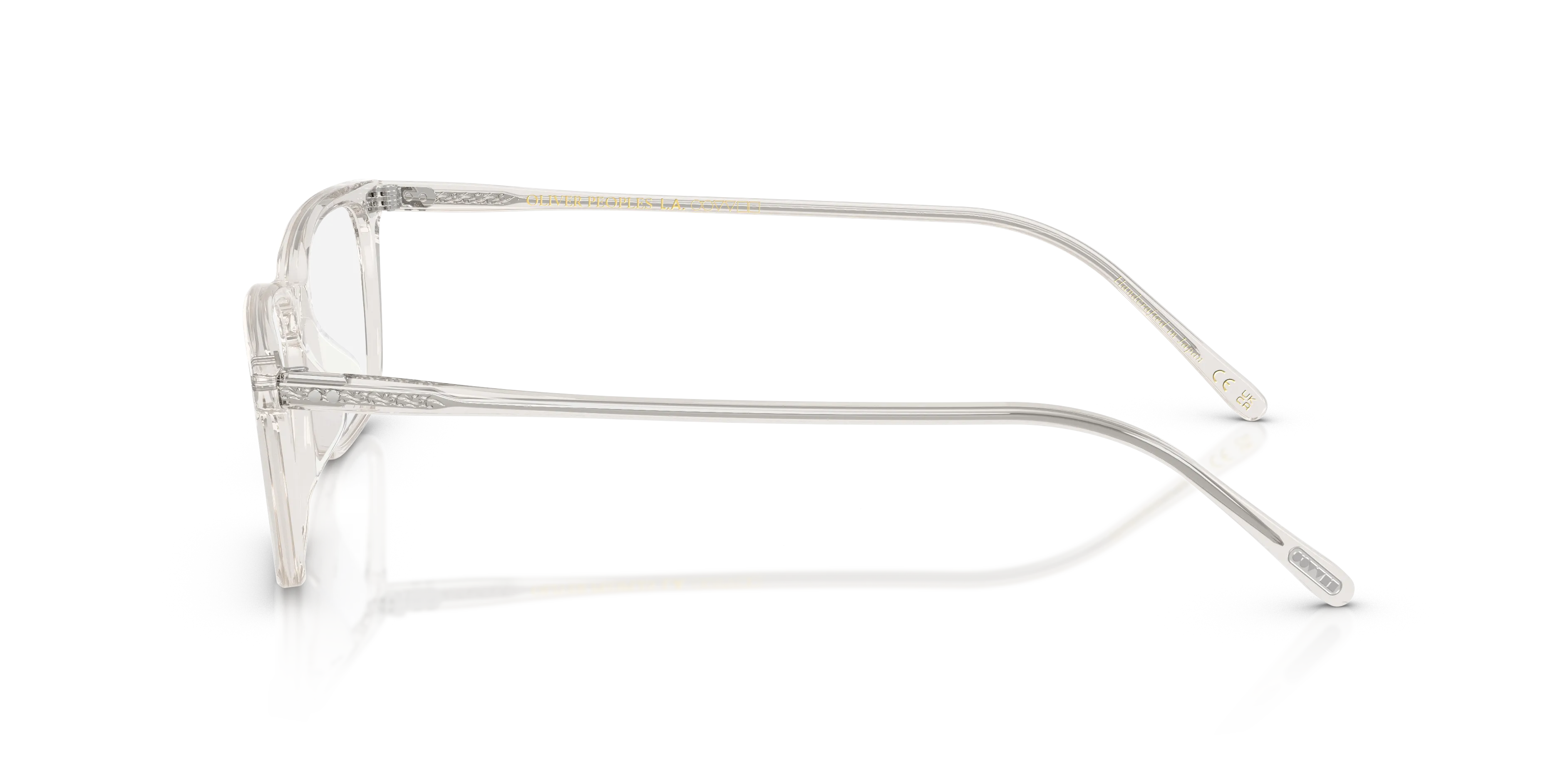 Oliver Peoples OV5579U NEYLAN 1757 Montature da vista Acetato Grigio Trasparente Squadrata Normale - immagine 4