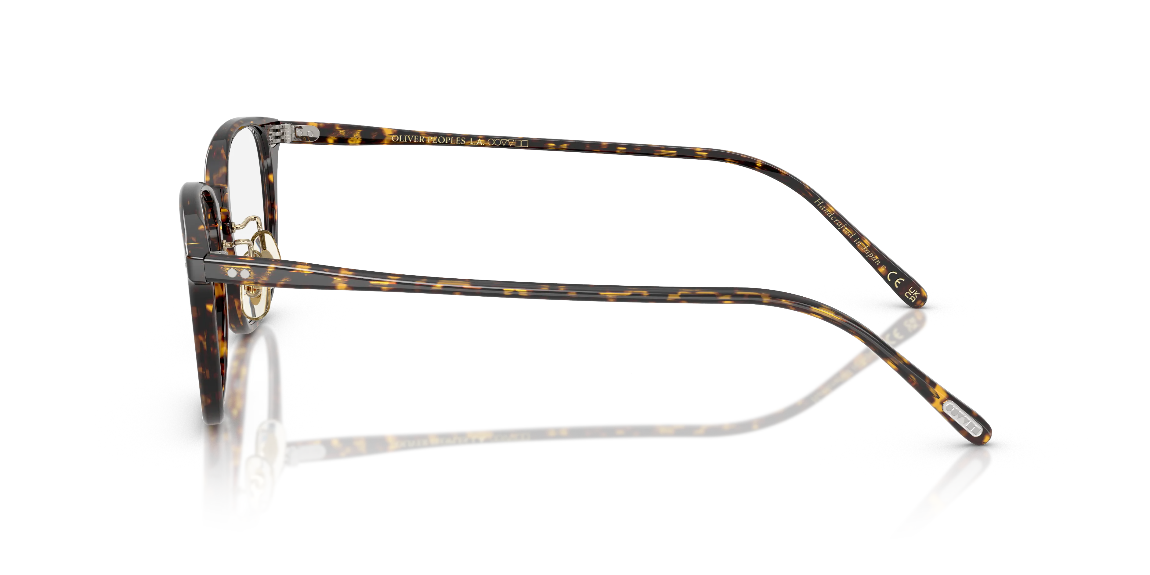 Oliver Peoples OV5578 SOBEL 1741 Montature da vista Acetato Tartaruga Trasparente Squadrata Normale - immagine 4