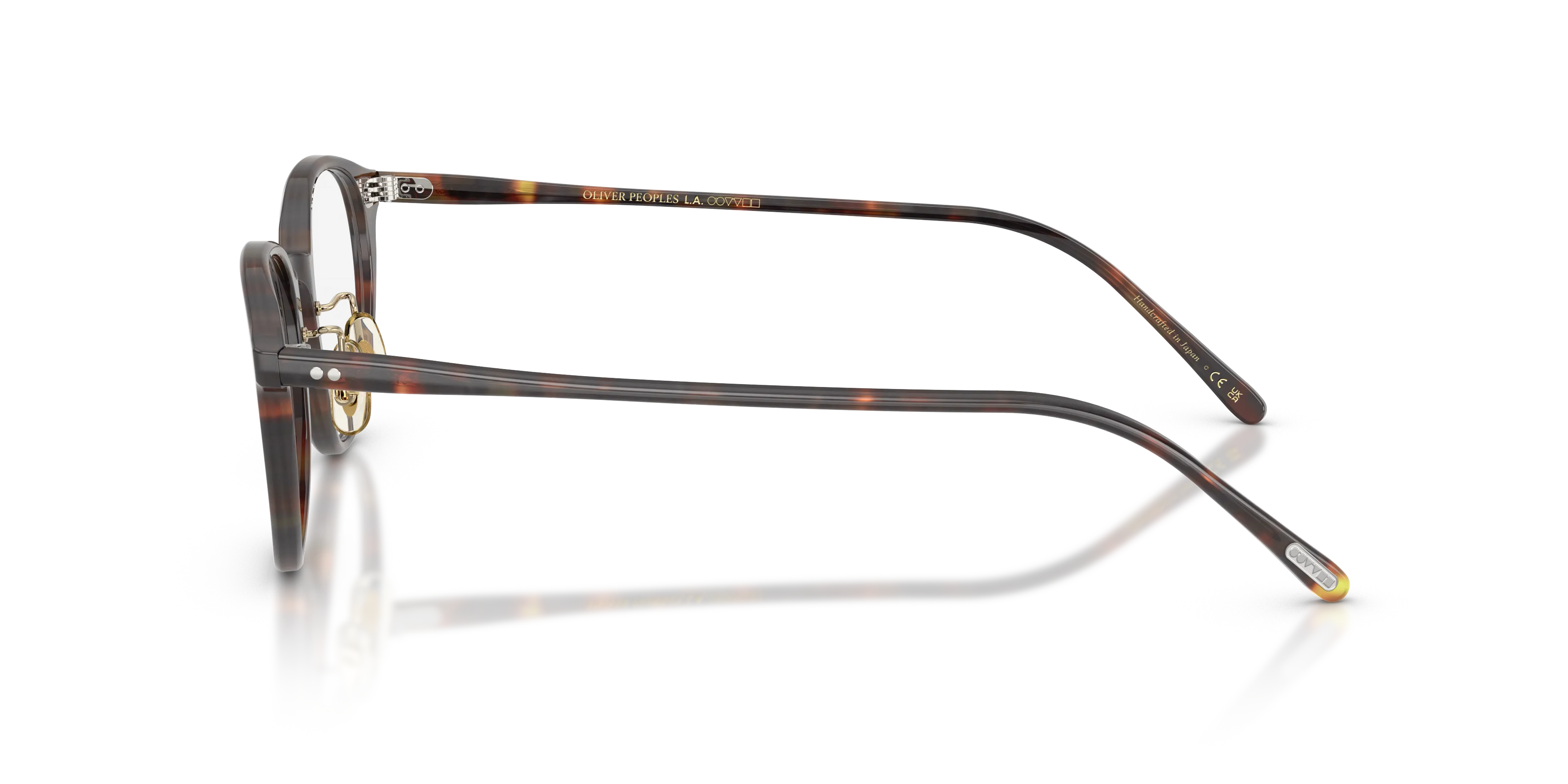 Oliver Peoples OV5577 SARELLE 1801 Montature da vista Acetato Tartaruga Trasparente Pantos Normale - immagine 4