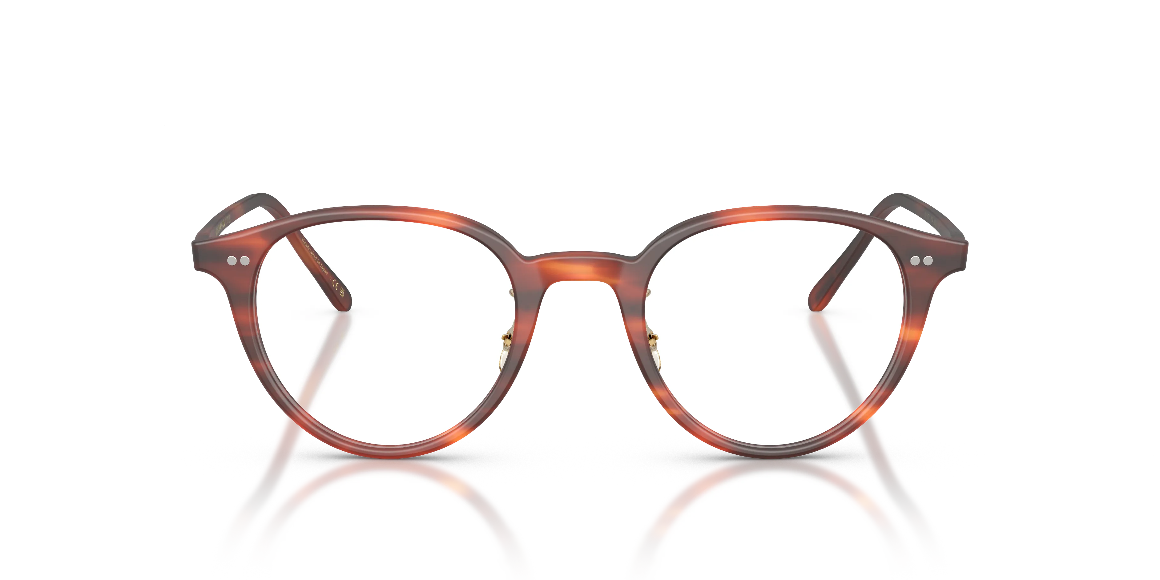 Oliver Peoples OV5577 SARELLE 1799 Montature da vista Acetato Marrone Trasparente Pantos Normale - immagine 3