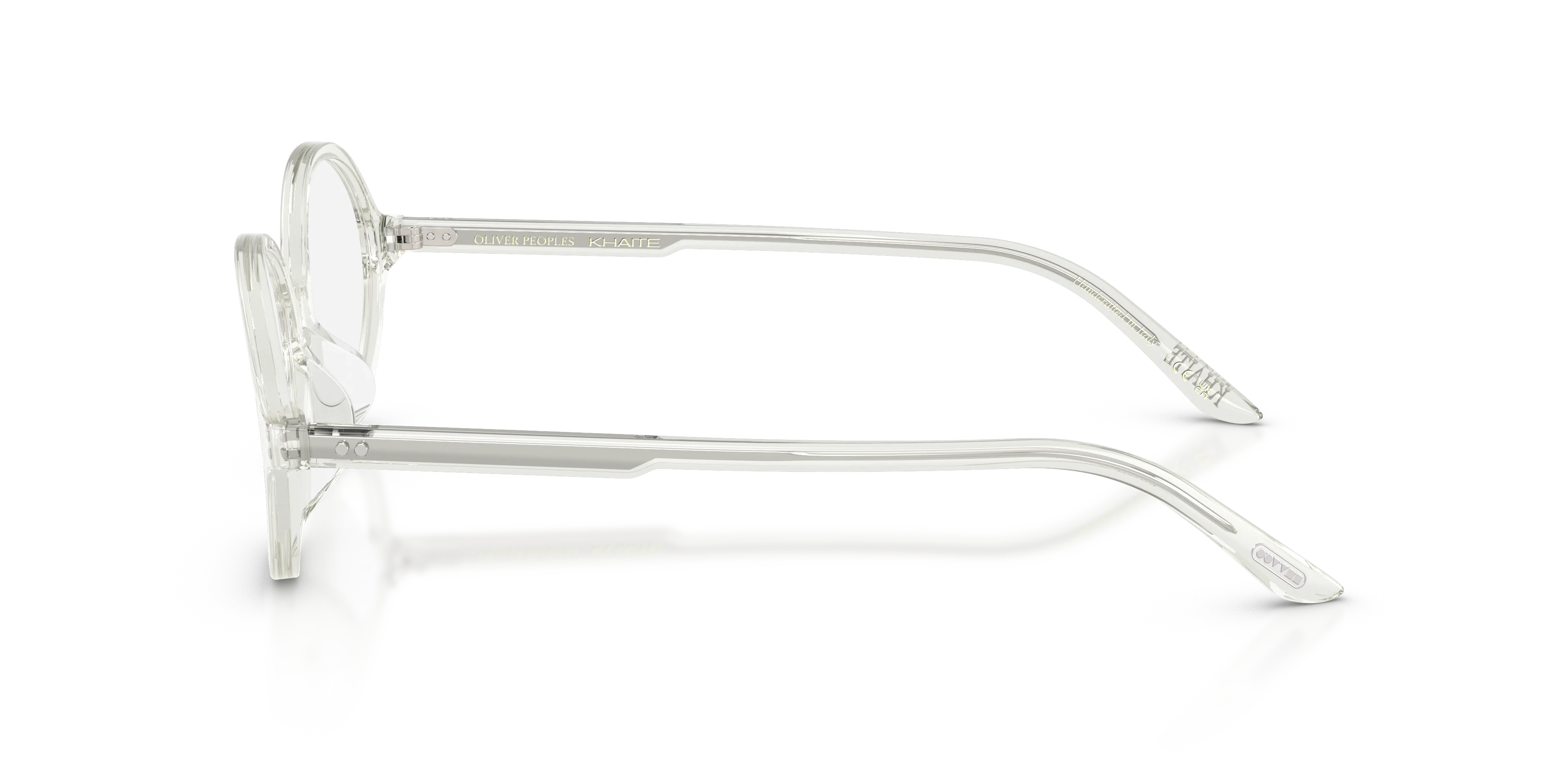Oliver Peoples OV5574U 2000RX 1692 Montature da vista Acetato Marrone Trasparente Rotonda Normale - immagine 4