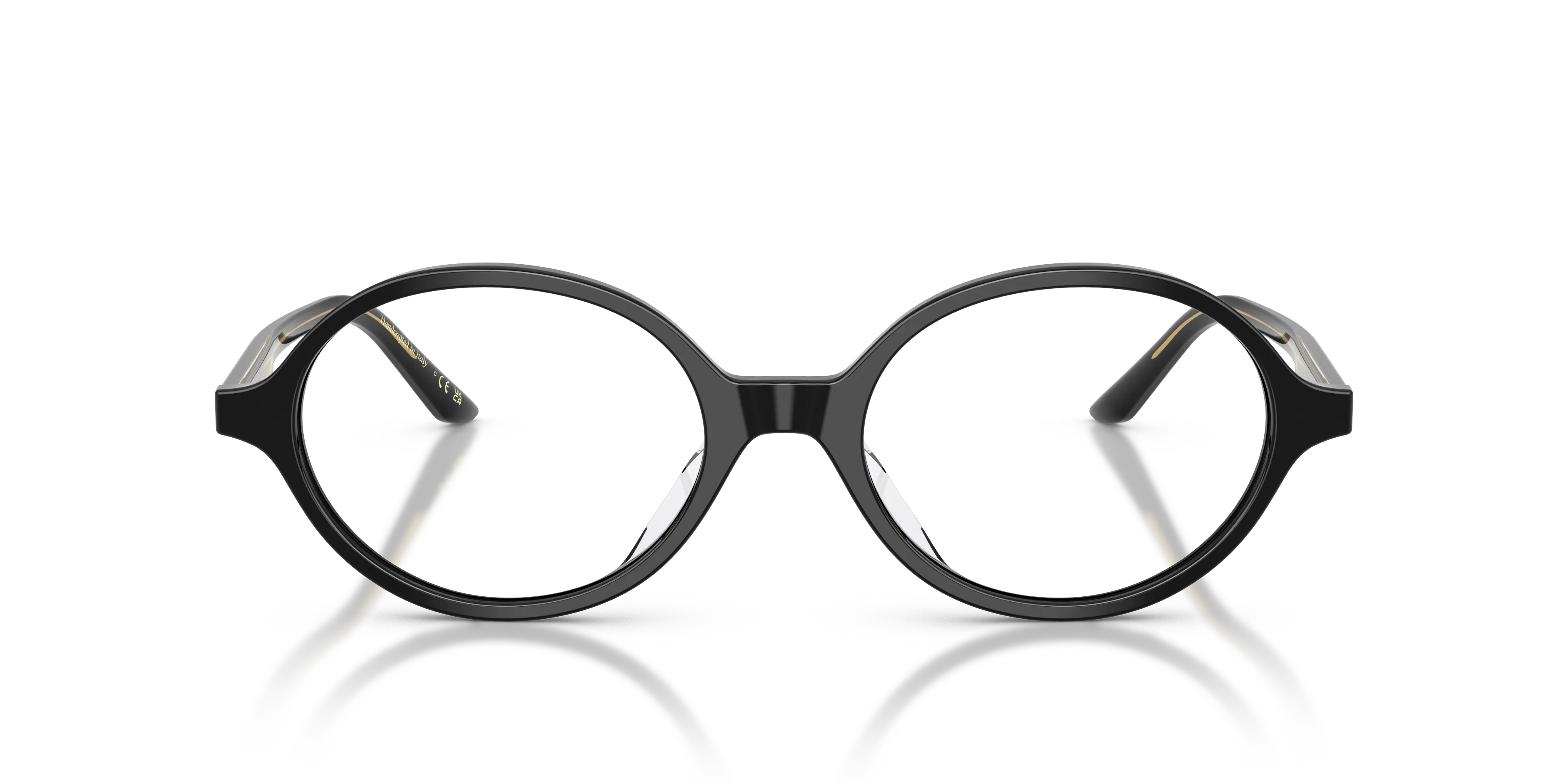 Oliver Peoples OV5574U 2000RX 1492 Montature da vista Acetato Nero Trasparente Rotonda Normale - immagine 3