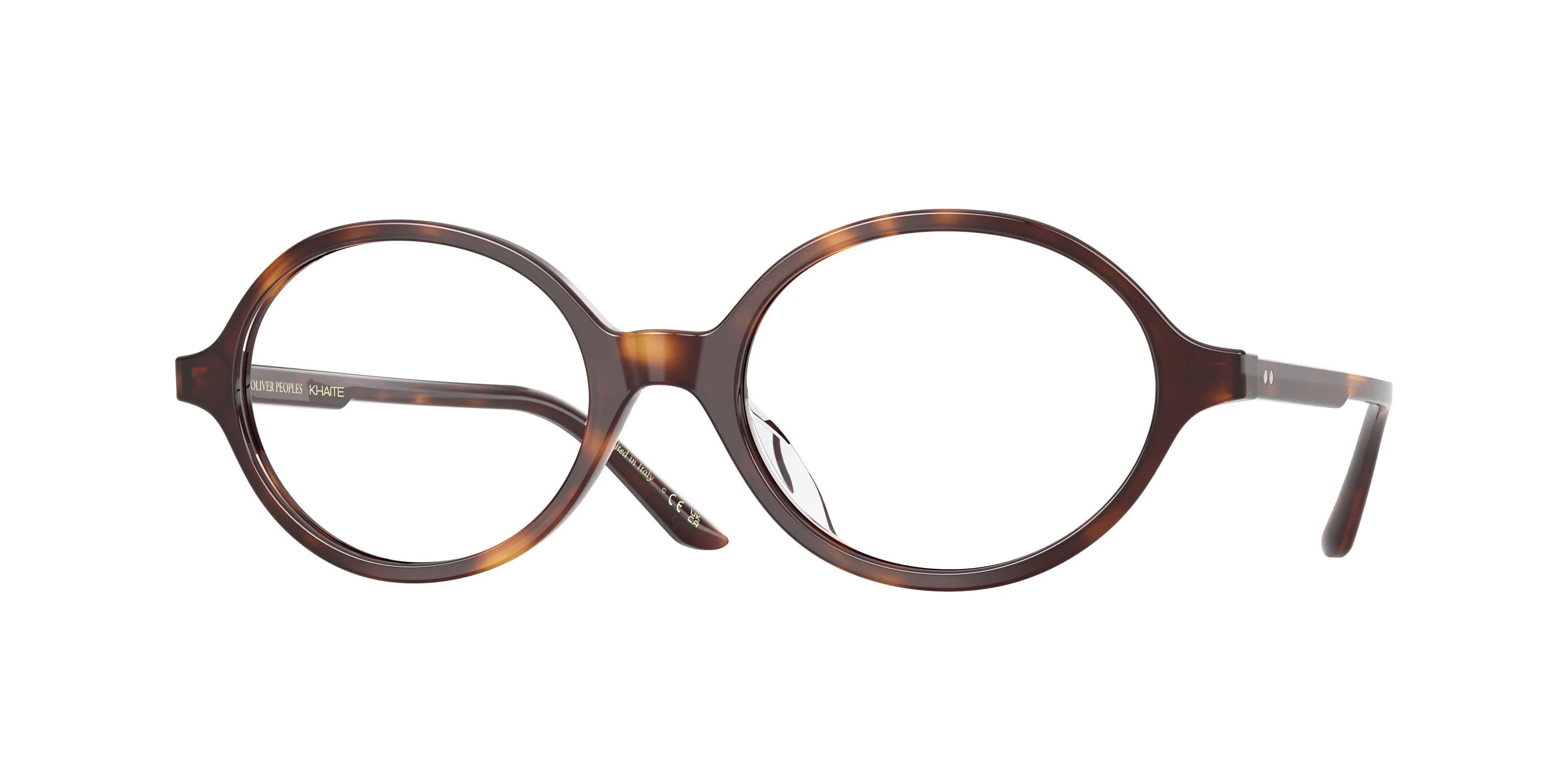 Oliver Peoples OV5574U 2000RX 1007 Montature da vista Acetato Tartaruga Trasparente Rotonda Normale - immagine 1