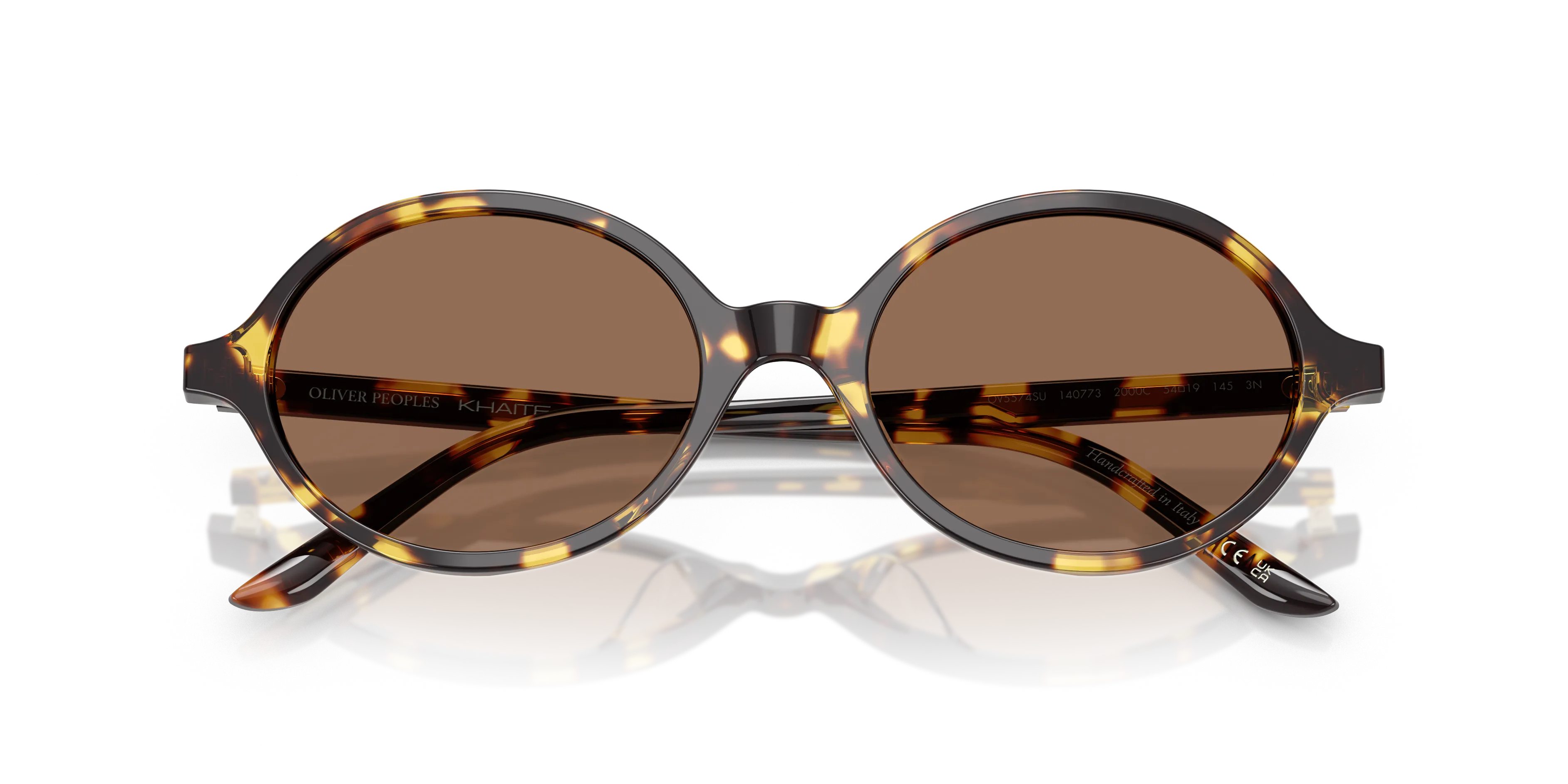Oliver Peoples OV5574SU 2000C 140773 Occhiali da sole Acetato Marrone Marrone Rotonda Normale - immagine 2