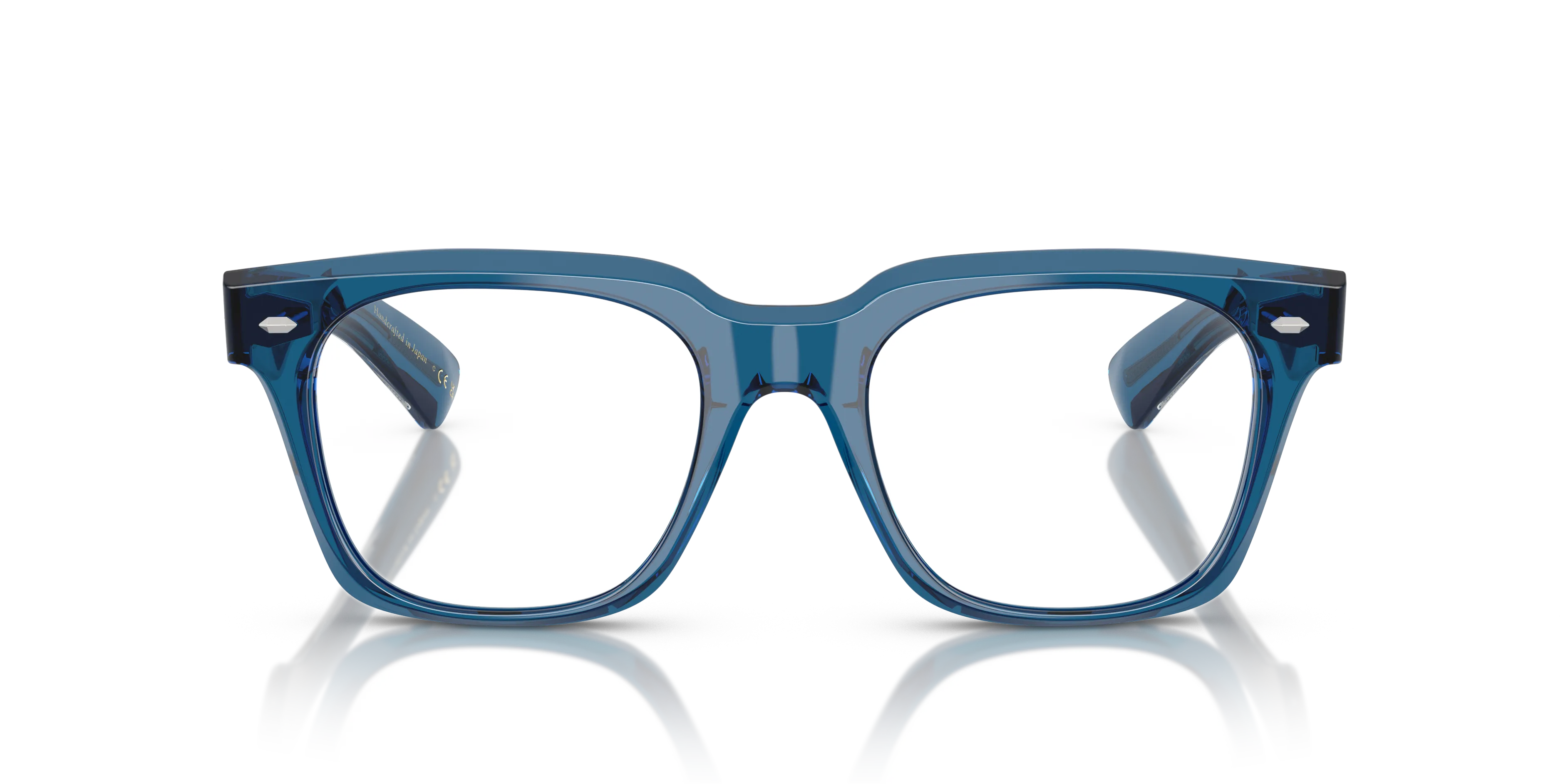 Oliver Peoples OV5570U ALFREY 1793 Montature da vista Acetato Blu Trasparente Squadrata Normale - immagine 3