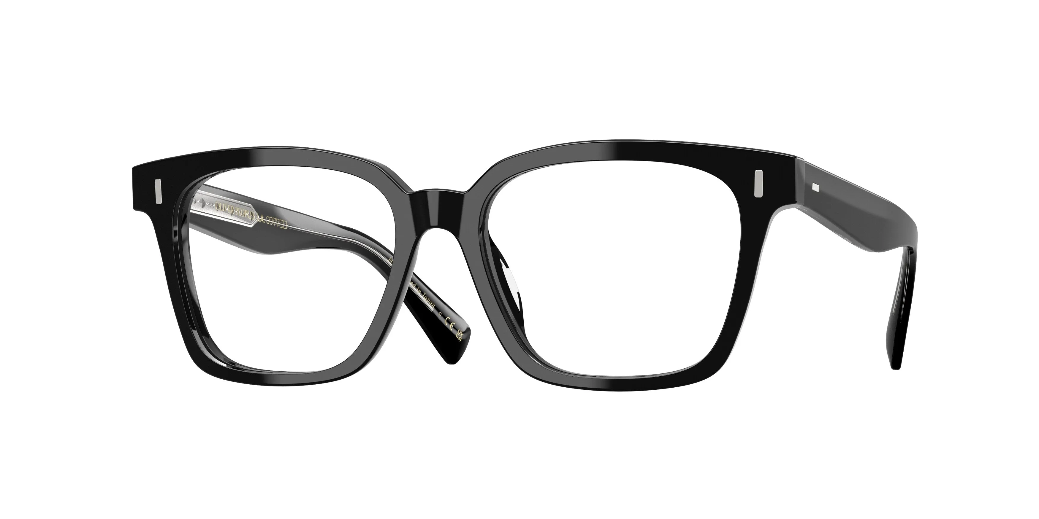 Oliver Peoples OV5568U AIONA 1731 Montature da vista Acetato Nero Trasparente Pillow Normale - immagine 1