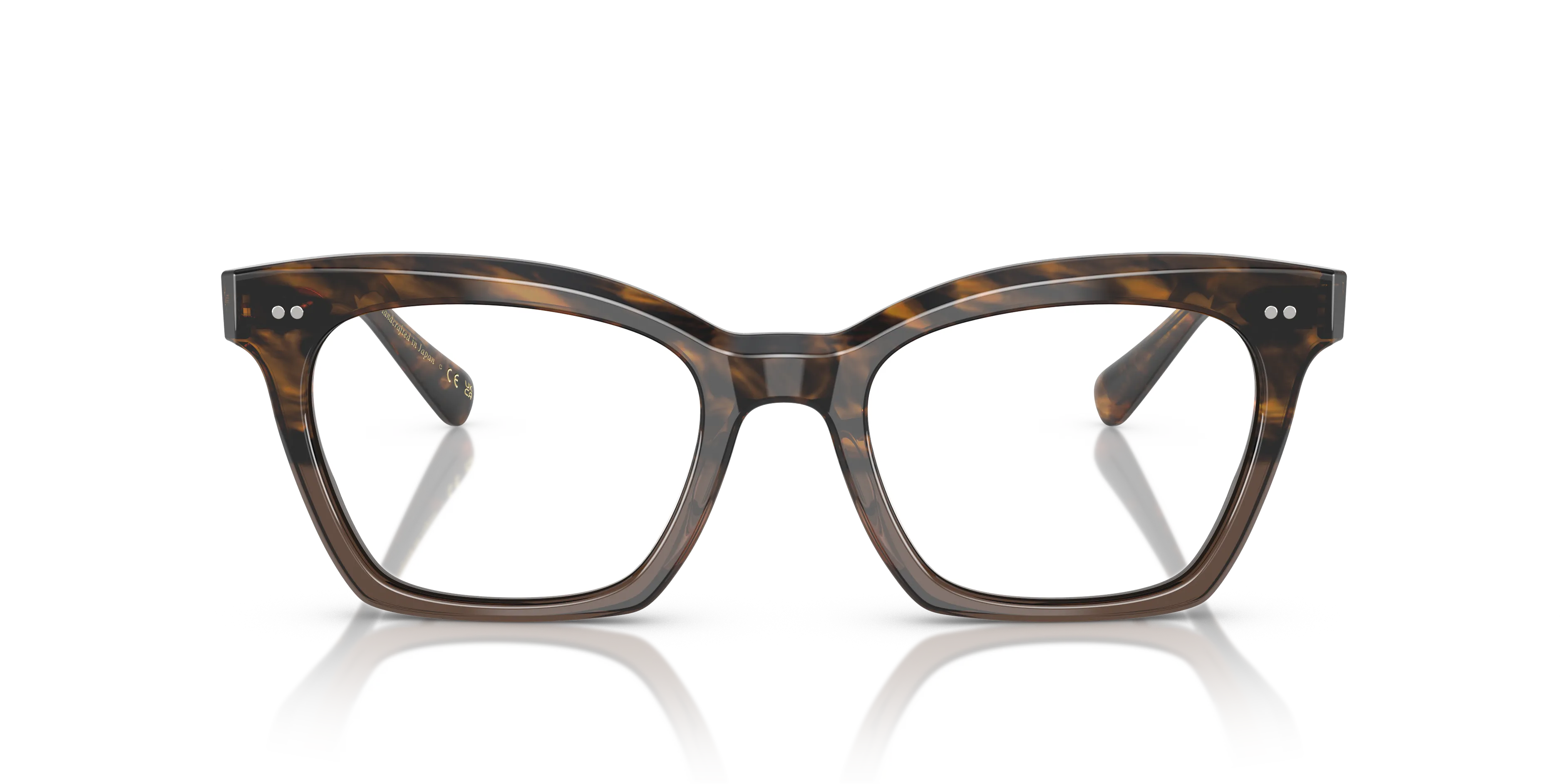 Oliver Peoples OV5566U LELIA 1732 Montature da vista Acetato Rosso Trasparente Farfalla Normale - immagine 3