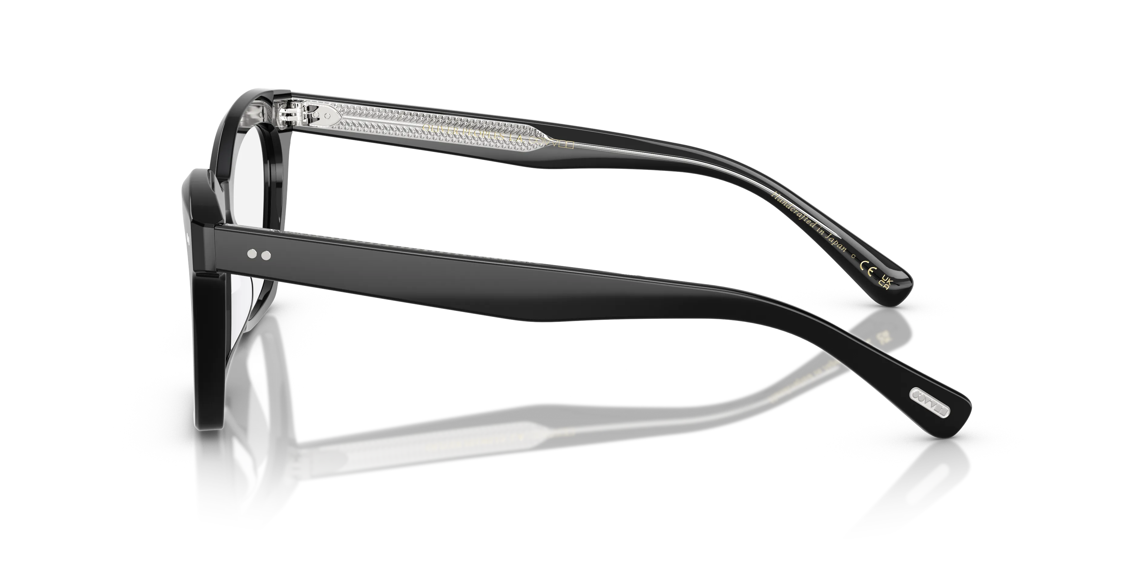 Oliver Peoples OV5566U LELIA 1731 Montature da vista Acetato Nero Trasparente Farfalla Normale - immagine 4