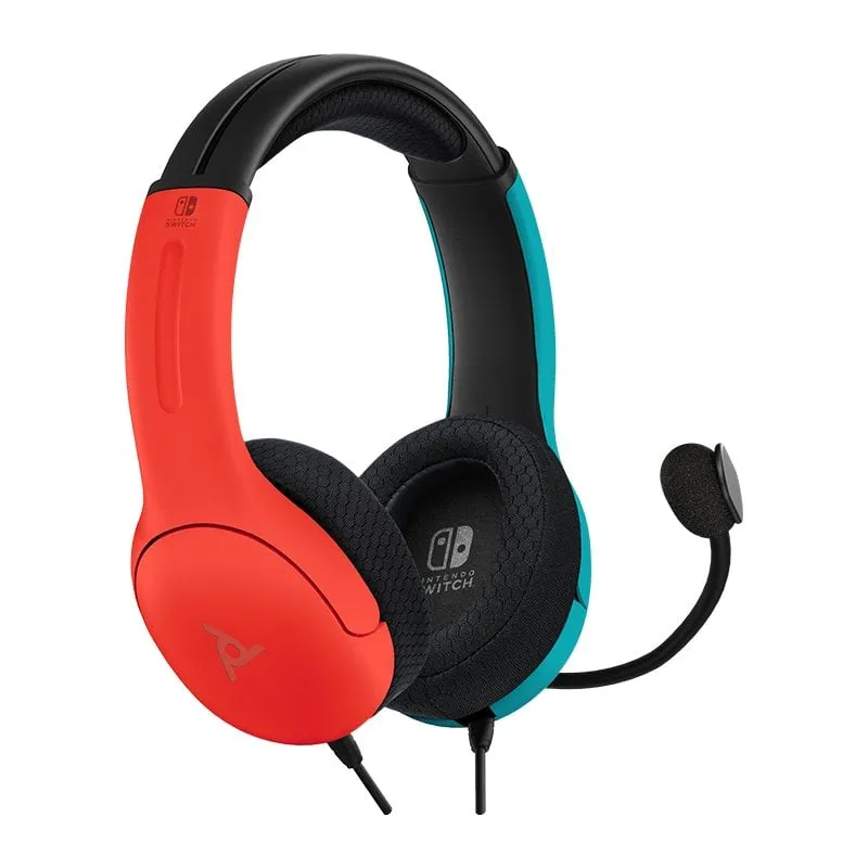 Cuffie da gioco PDP LVL40 Blu/Rosso per Nintendo Swtich - immagine 1