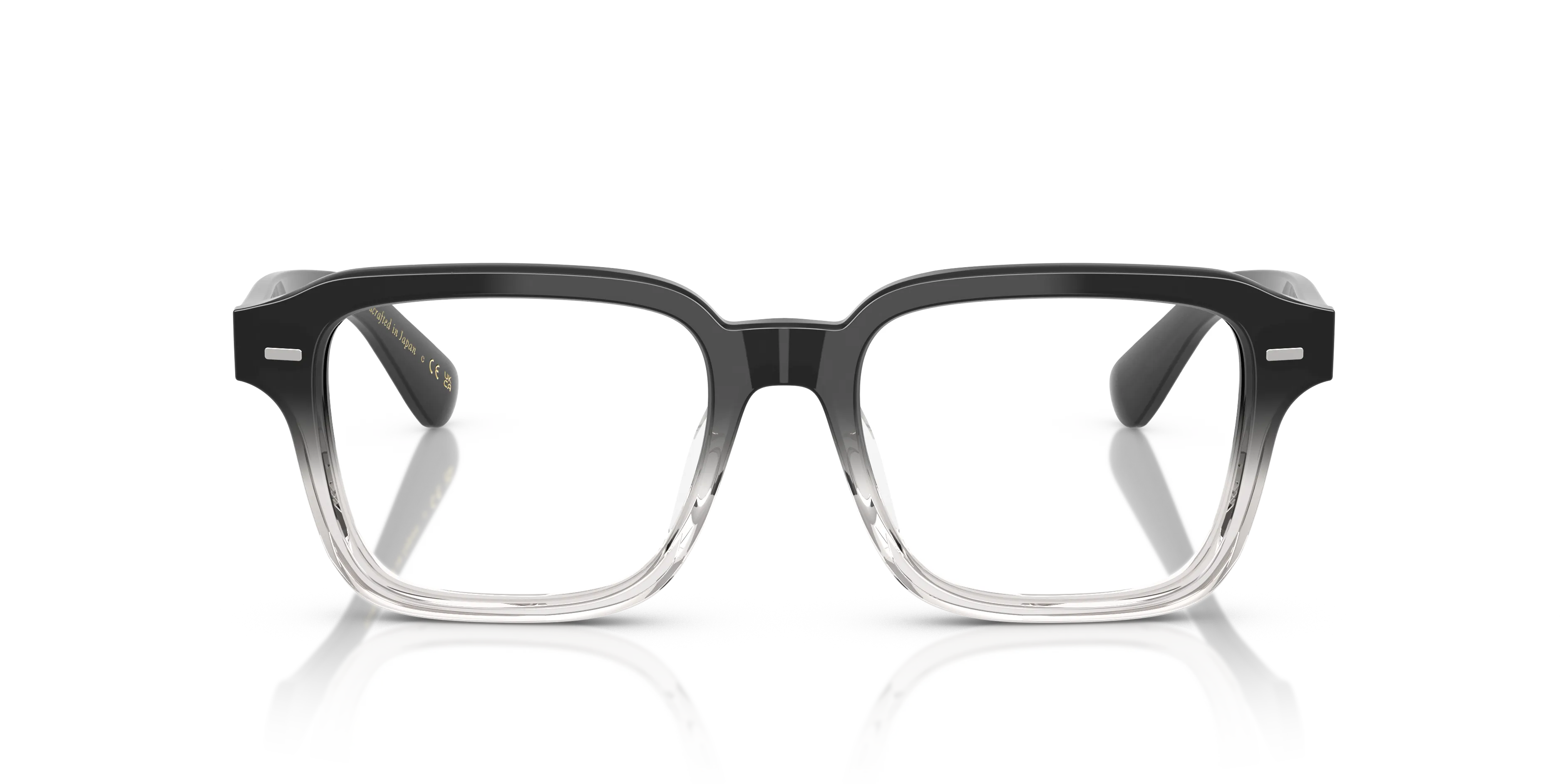 Oliver Peoples OV5562U ERRISSON 1780 Montature da vista Acetato Grigio Trasparente Pillow Normale - immagine 3
