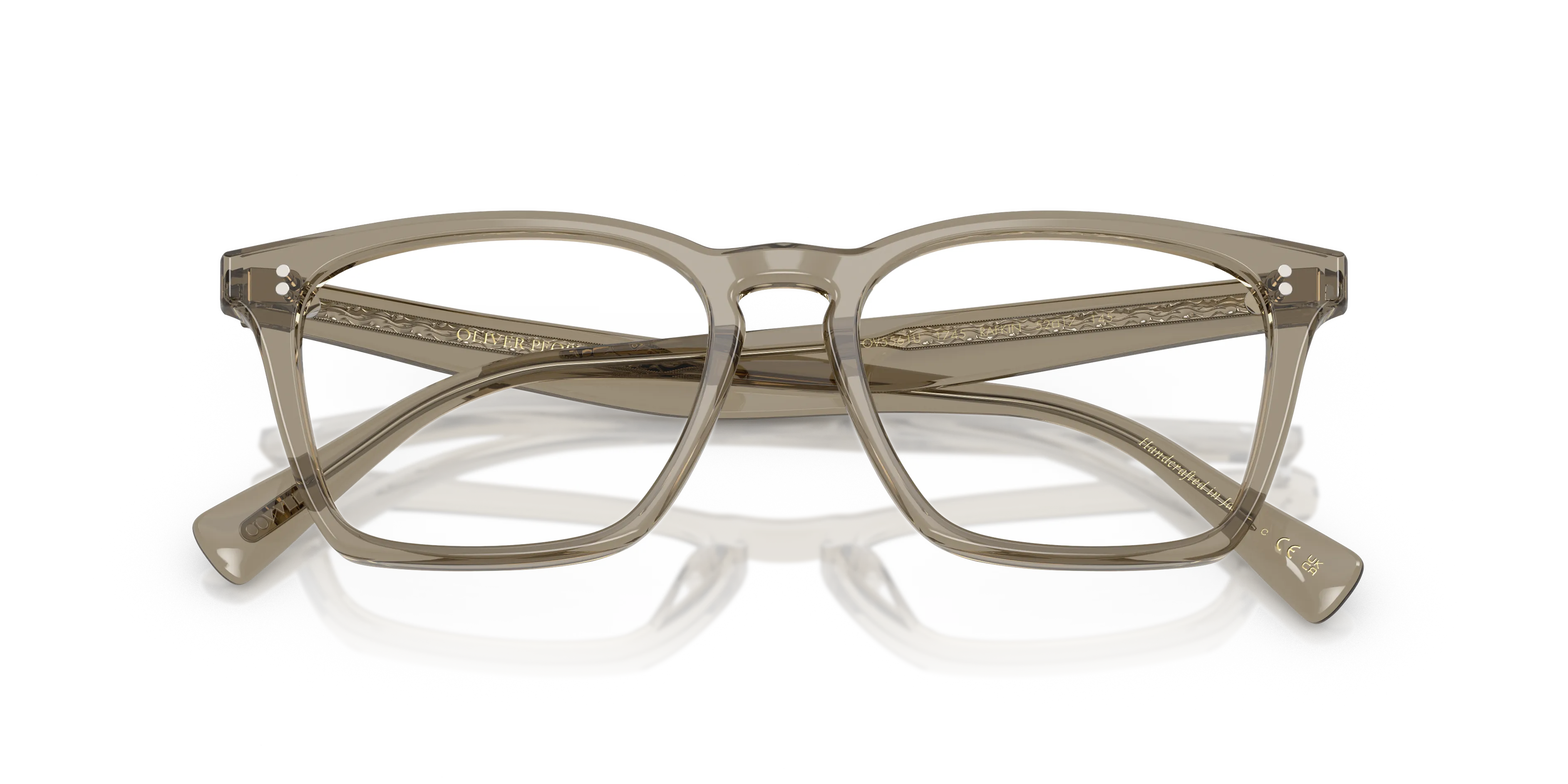 Oliver Peoples OV5561U RAFKIN 1745 Montature da vista Acetato Verde Trasparente Squadrata Normale - immagine 2