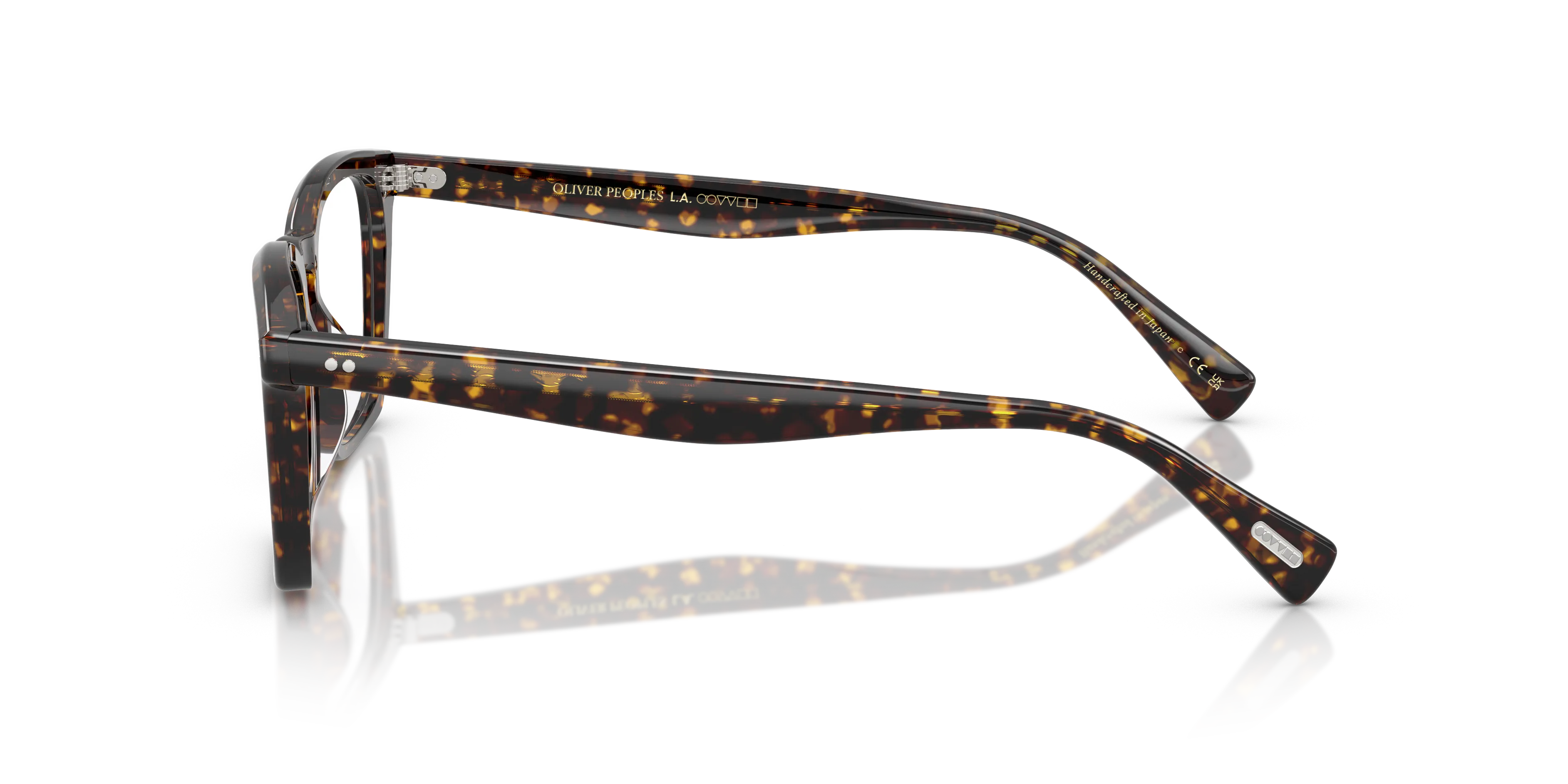 Oliver Peoples OV5561U RAFKIN 1741 Montature da vista Acetato Tartaruga Trasparente Squadrata Normale - immagine 4