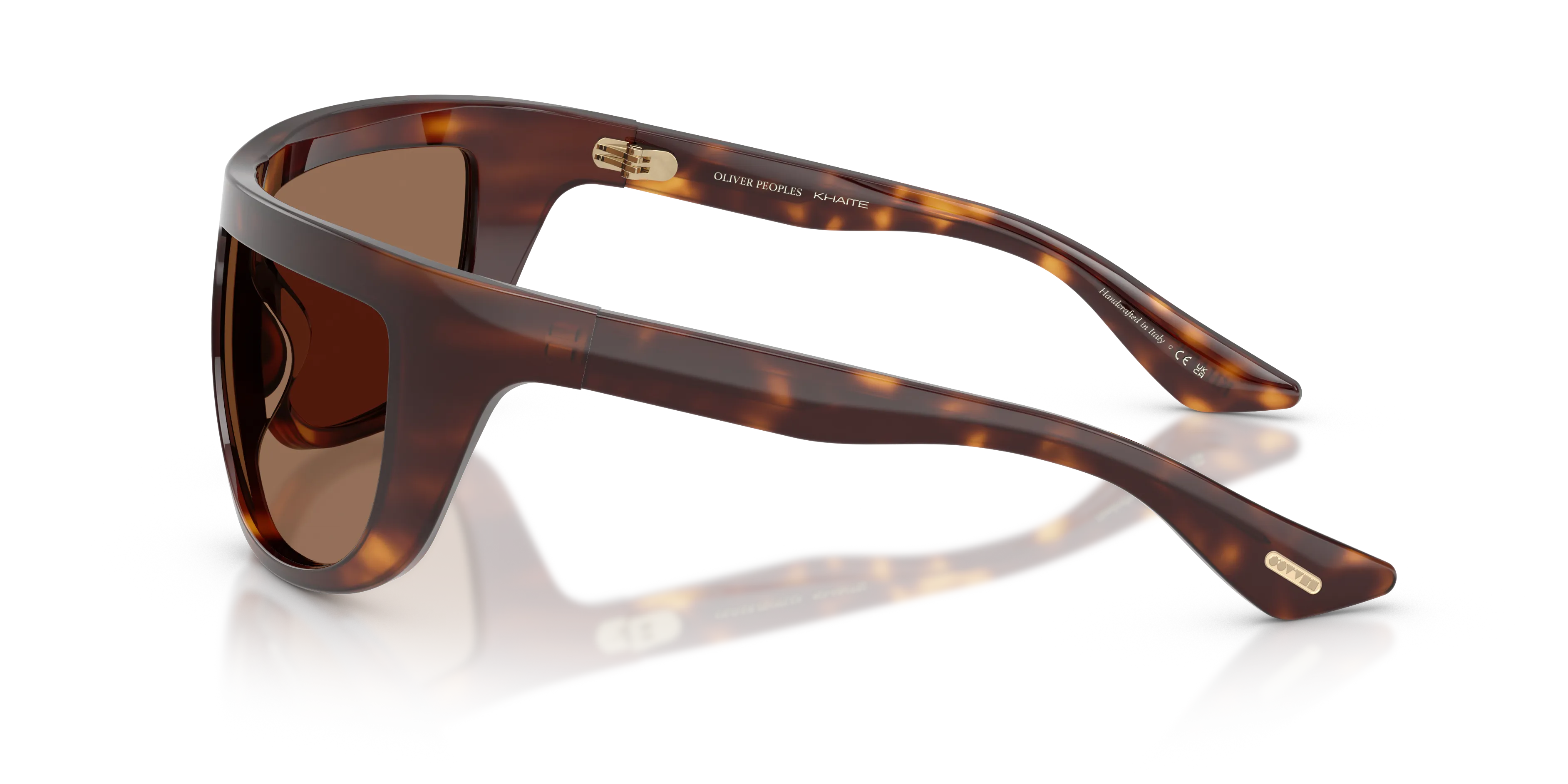 Oliver Peoples OV5625SU 1974C 100773 Occhiali da sole Acetato Tartaruga Marrone Geometrica Normale - immagine 4