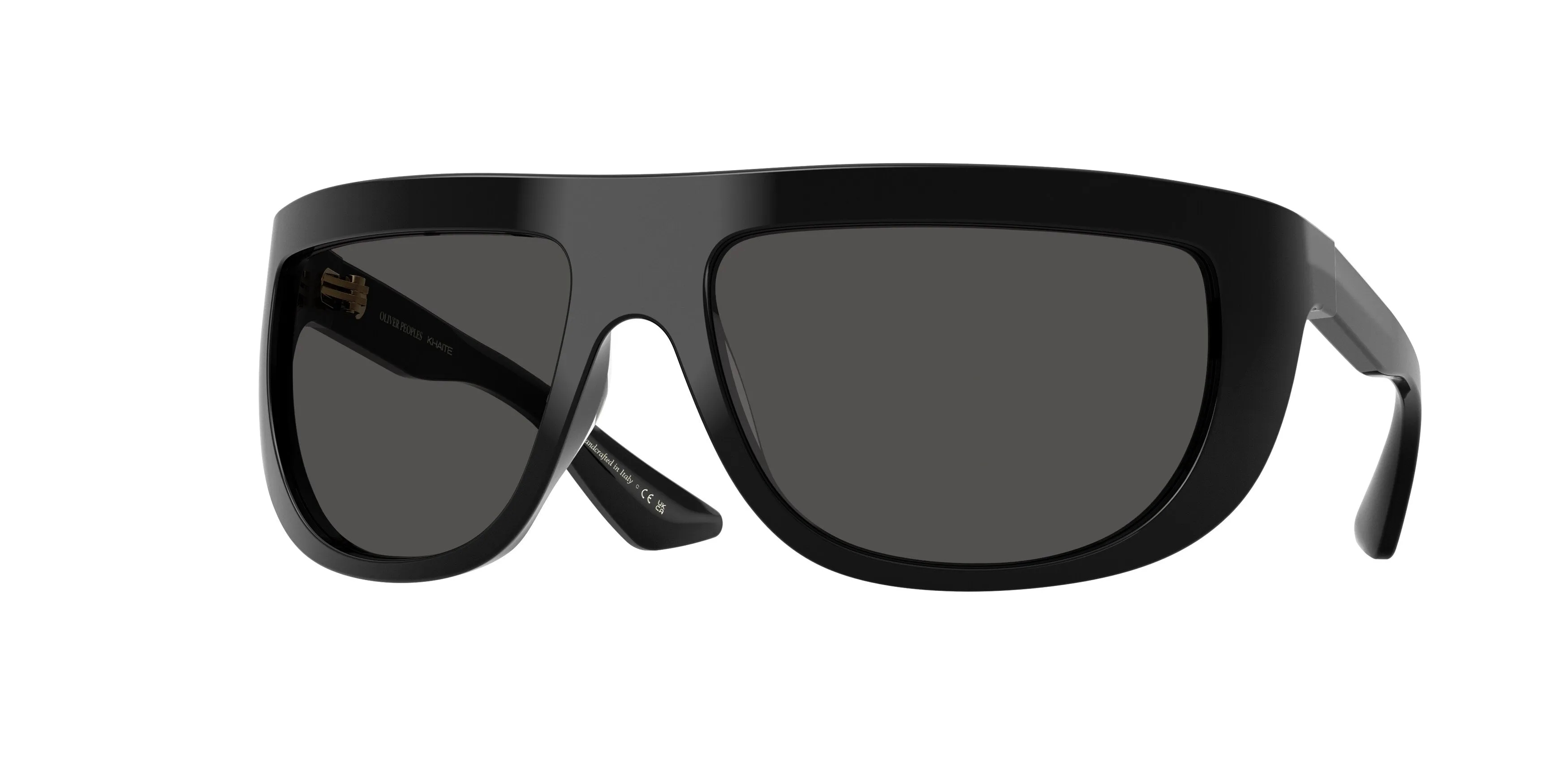 Oliver Peoples OV5625SU 1974C 100587 Occhiali da sole Acetato Nero Grigio Geometrica Normale - immagine 1