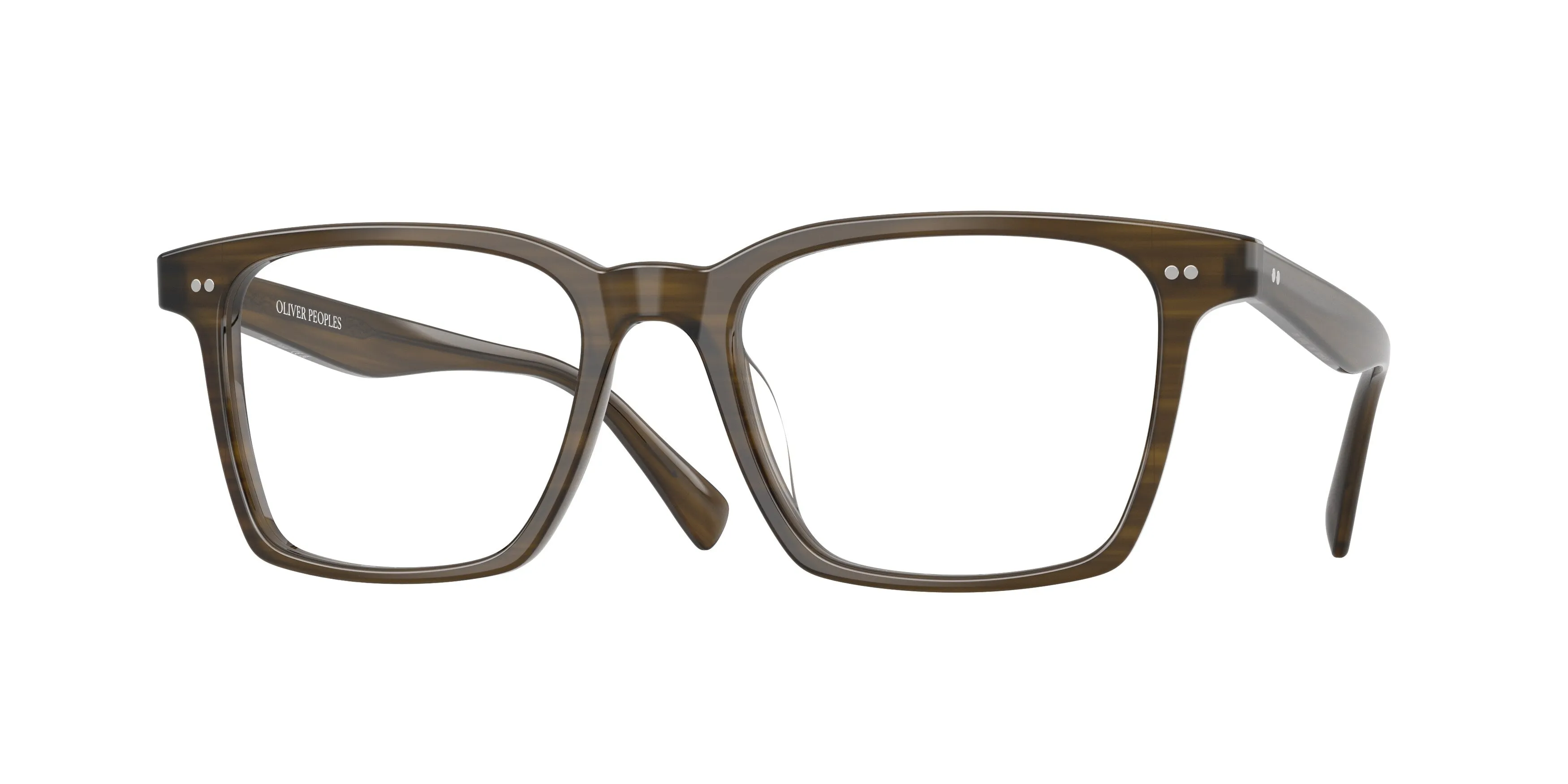 Oliver Peoples OV5622U MASLOW 1821 Montature da vista Acetato Verde Trasparente Pillow Normale - immagine 1
