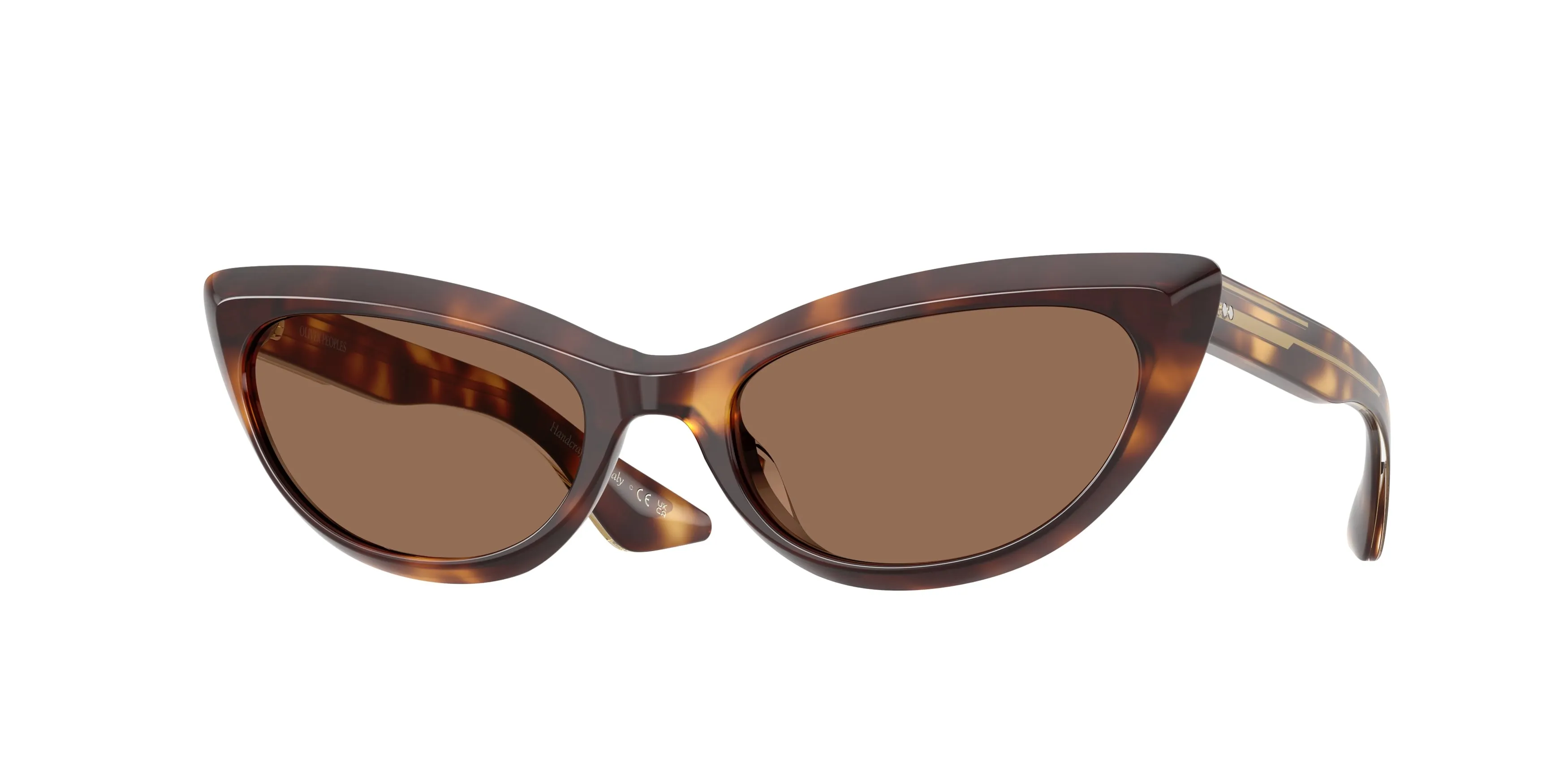 Oliver Peoples OV5621SU 1963C 100773 Occhiali da sole Acetato Tartaruga Marrone Cat Eye Normale - immagine 1