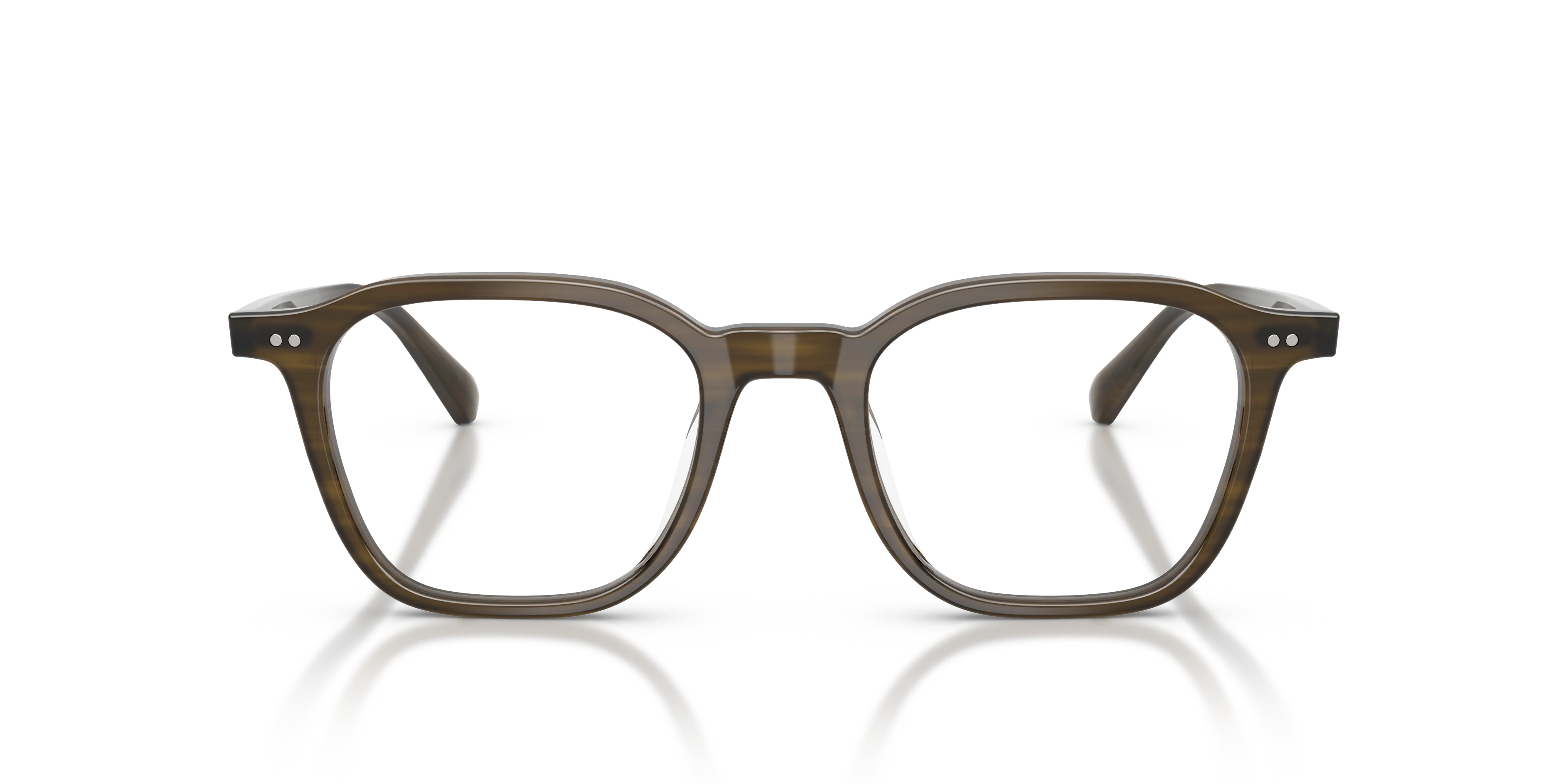 Oliver Peoples OV5620U ARLLETT 1821 Montature da vista Acetato Verde Trasparente Squadrata Normale - immagine 3