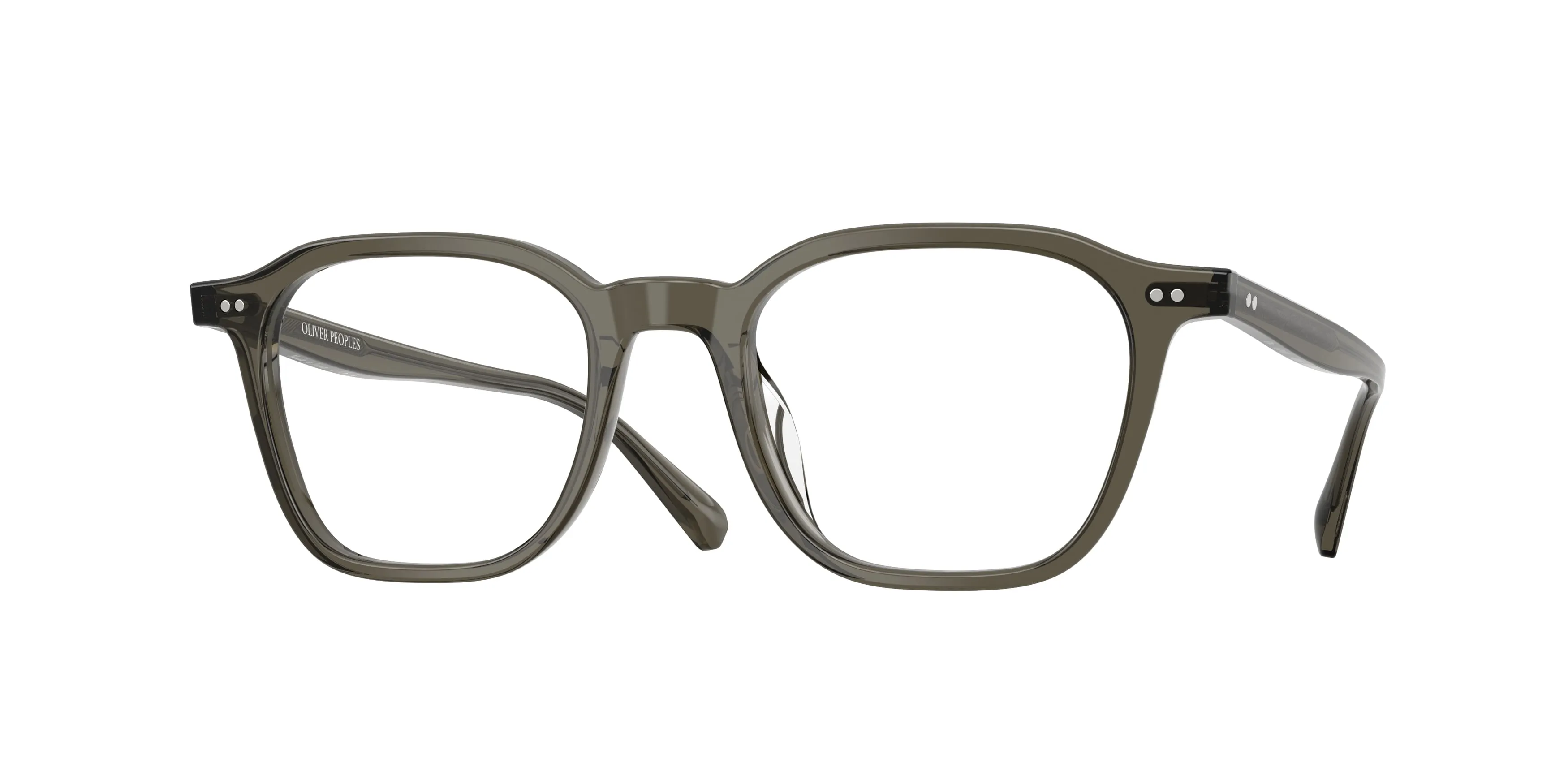 Oliver Peoples OV5620U ARLLETT 1820 Montature da vista Acetato Grigio Trasparente Squadrata Normale - immagine 1