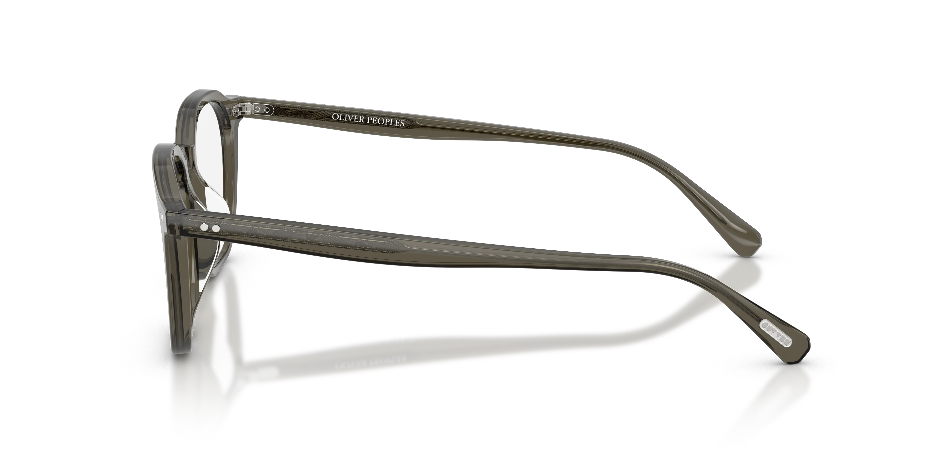 Oliver Peoples OV5620U ARLLETT 1820 Montature da vista Acetato Grigio Trasparente Squadrata Normale - immagine 4