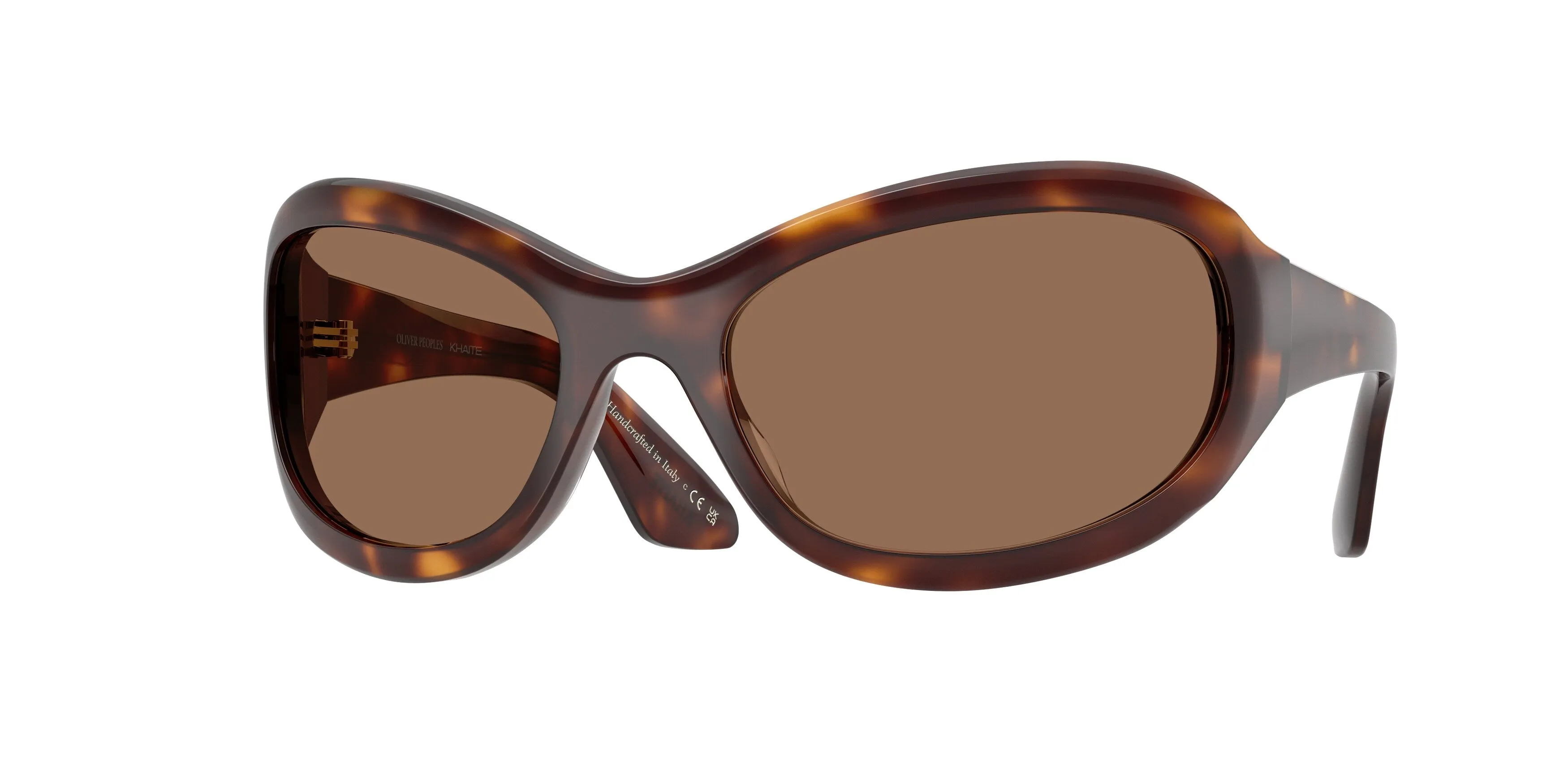 Oliver Peoples OV5619SU 1967C 100773 Occhiali da sole Acetato Tartaruga Marrone Rotonda Normale - immagine 1