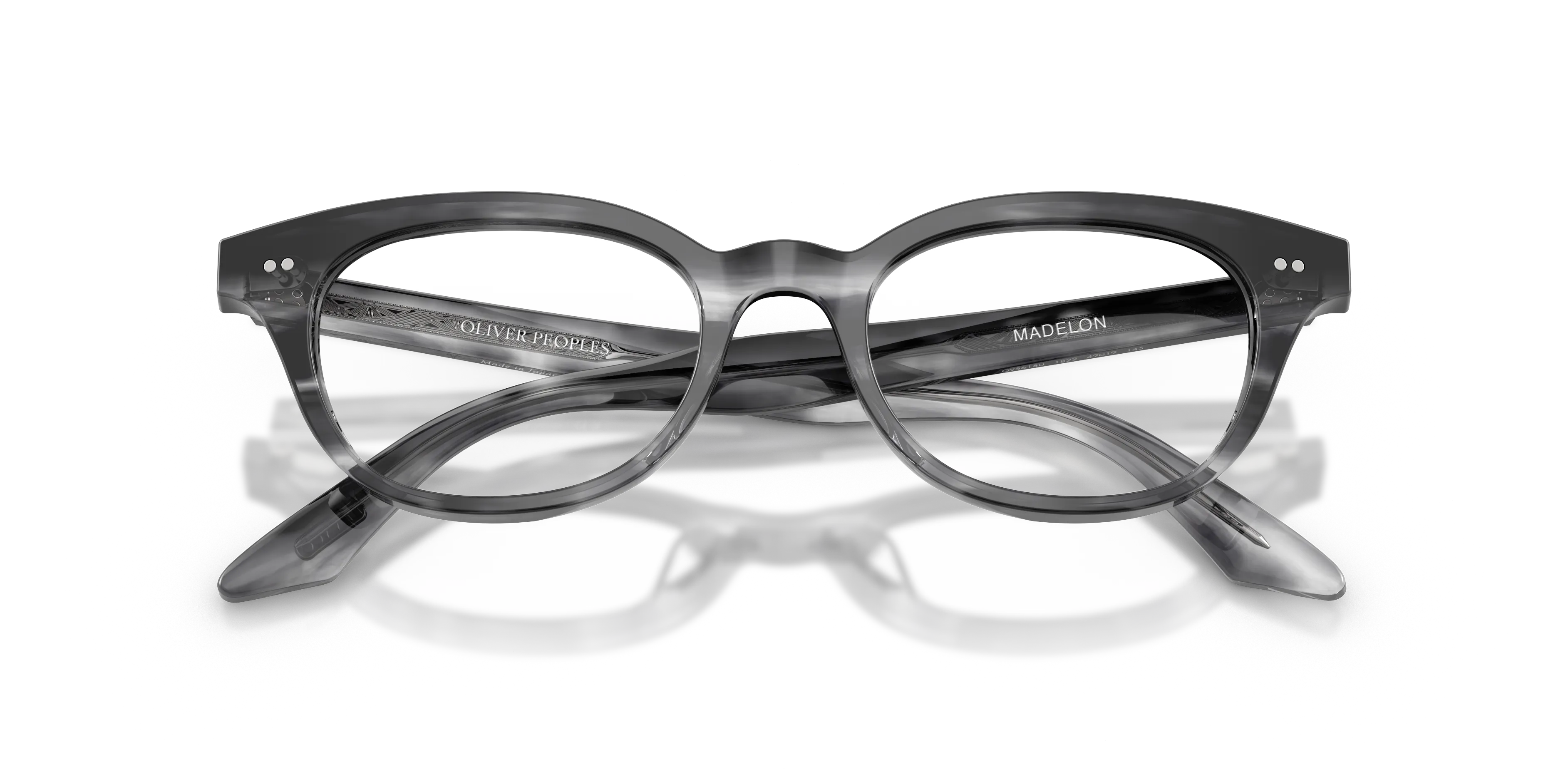 Oliver Peoples OV5618U MADELON 1822 Montature da vista Acetato Blu Trasparente Geometrica Normale - immagine 2