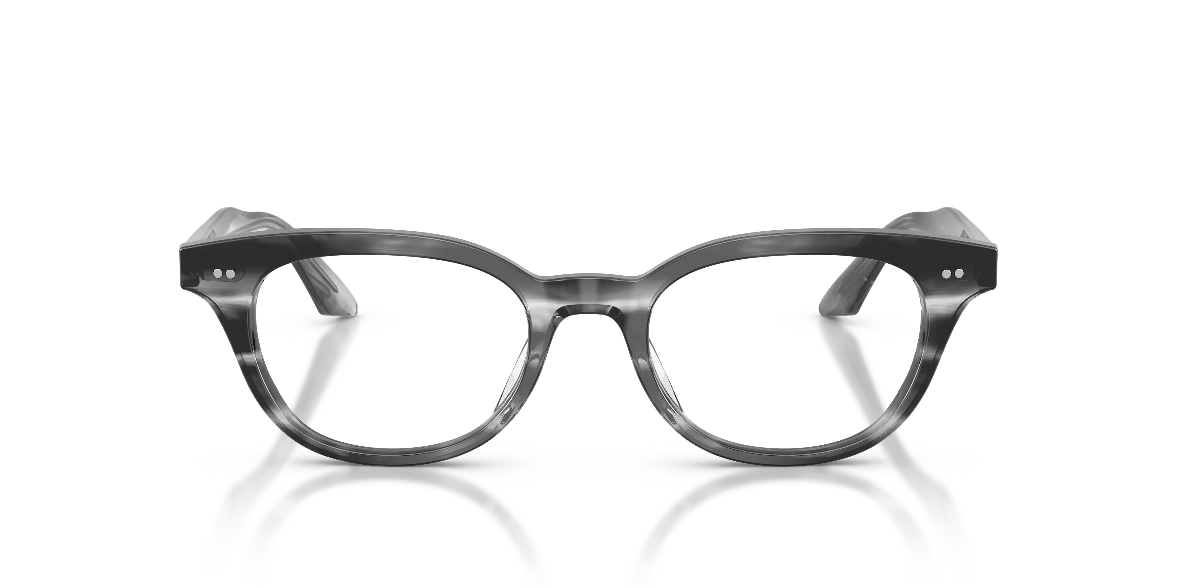 Oliver Peoples OV5618U MADELON 1822 Montature da vista Acetato Blu Trasparente Geometrica Normale - immagine 3