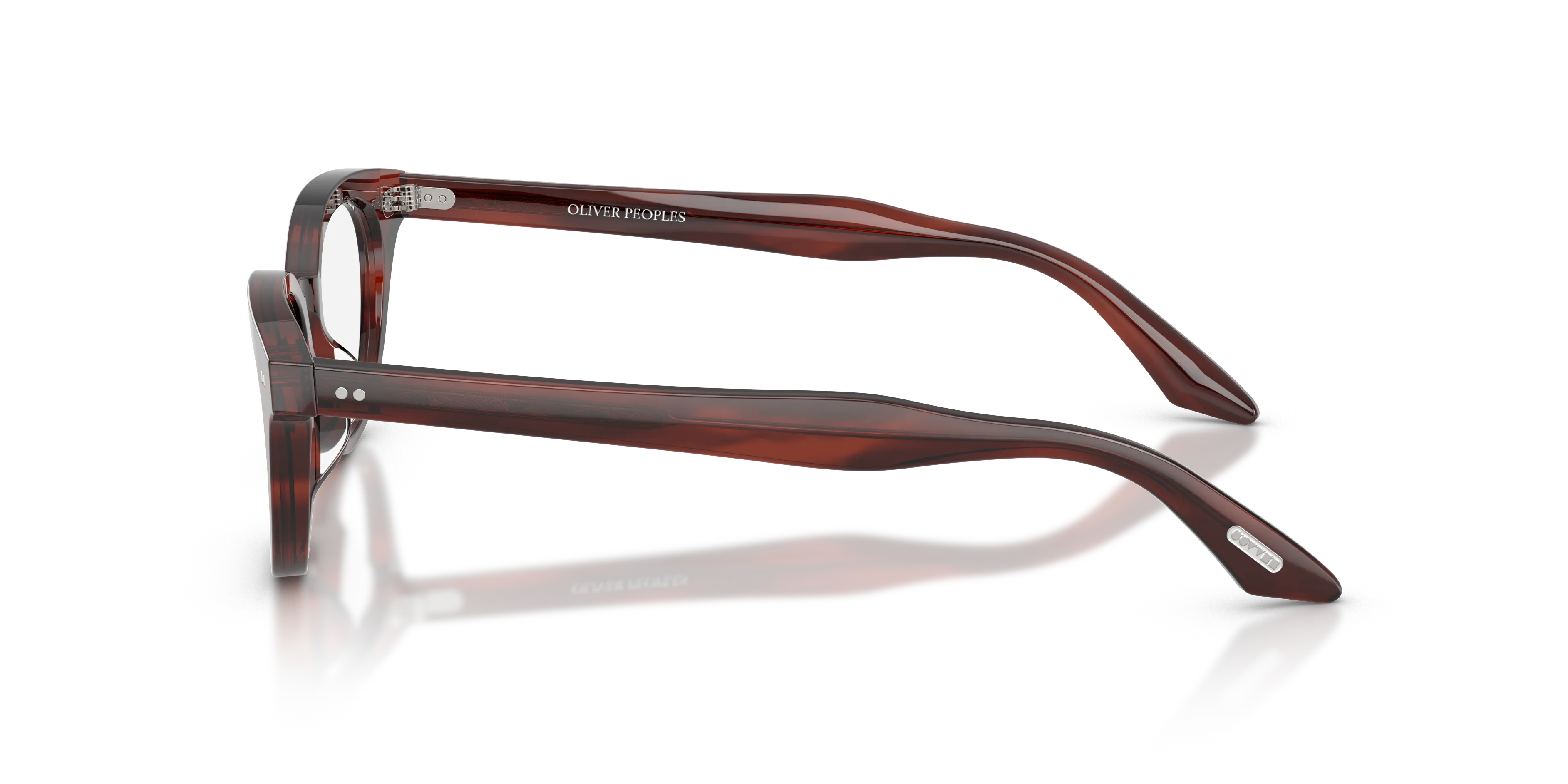 Oliver Peoples OV5618U MADELON 1818 Montature da vista Acetato Marrone Trasparente Geometrica Normale - immagine 4