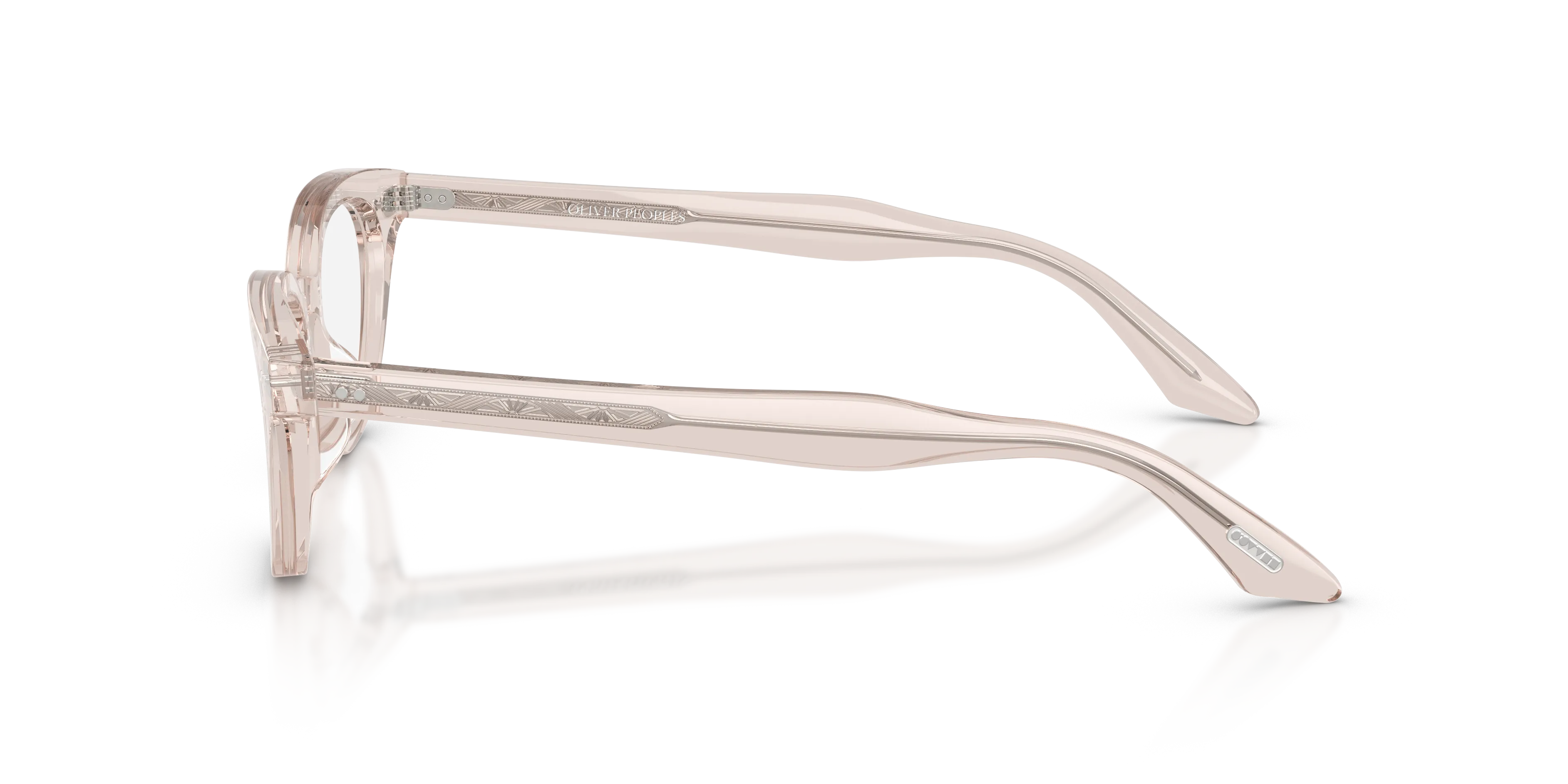Oliver Peoples OV5618U MADELON 1816 Montature da vista Acetato Bianco Trasparente Geometrica Normale - immagine 4