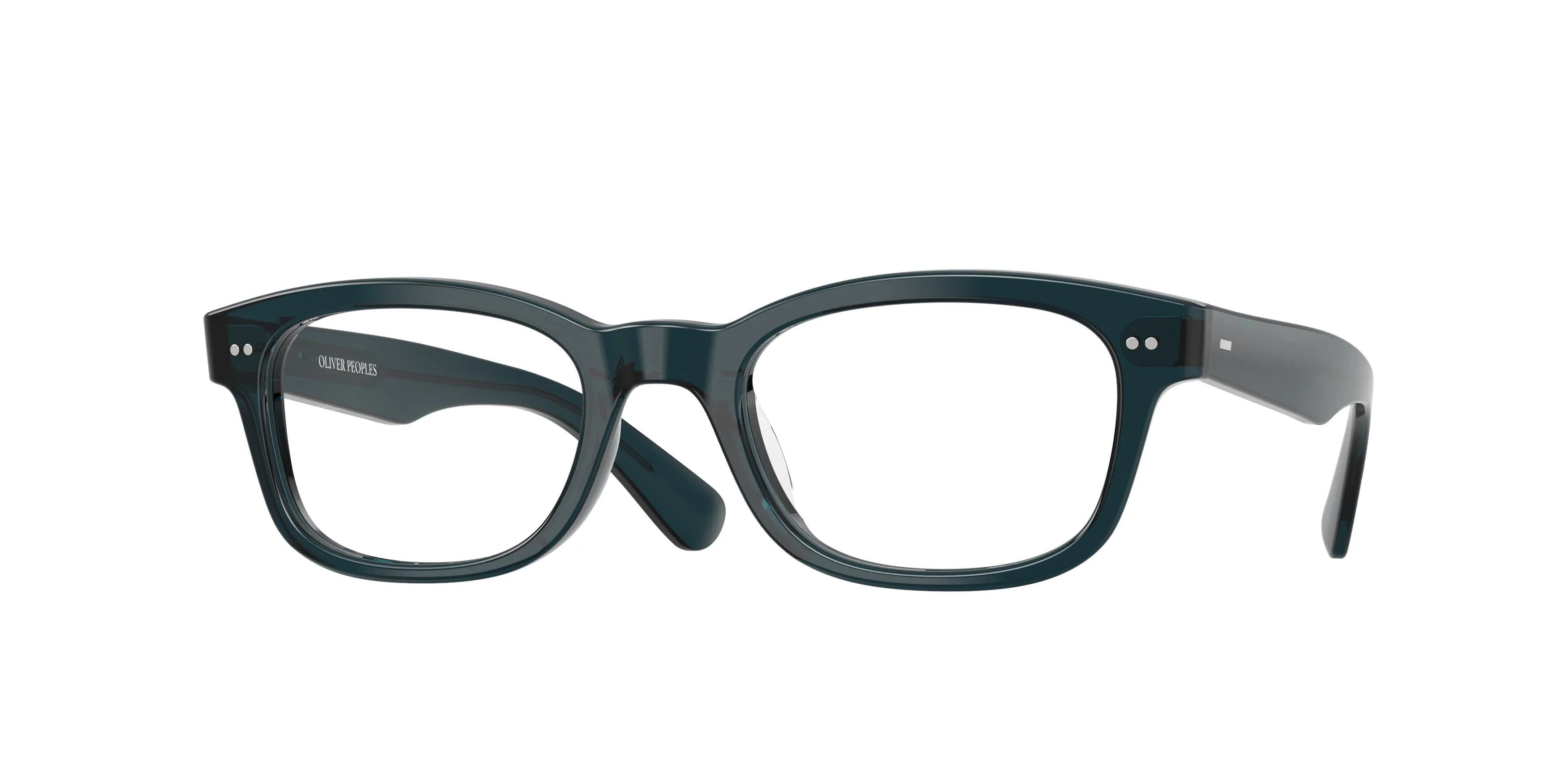 Oliver Peoples OV5617U TIELLO 1819 Montature da vista Acetato Verde Trasparente Pillow Normale - immagine 1
