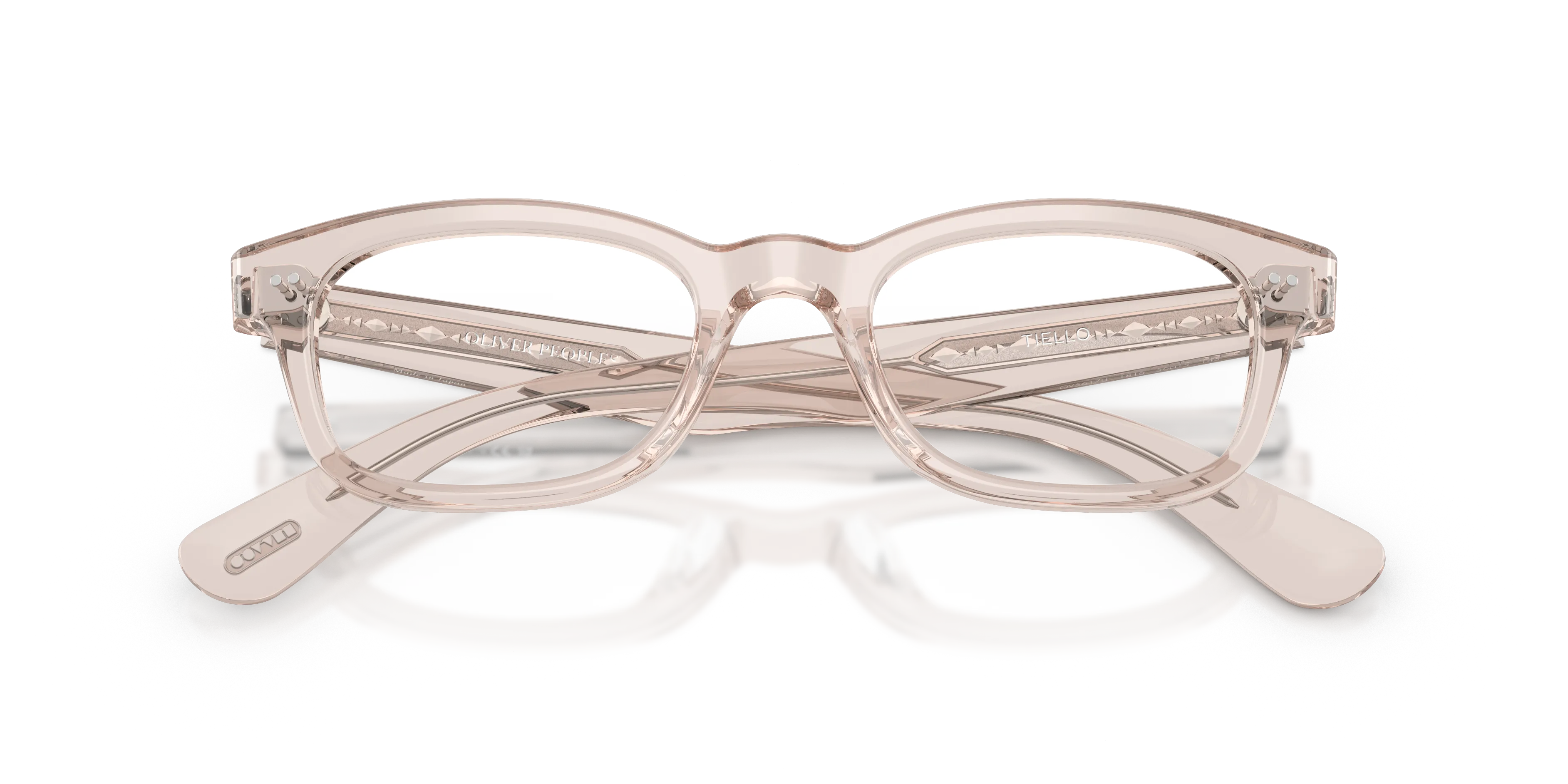 Oliver Peoples OV5617U TIELLO 1816 Montature da vista Acetato Bianco Trasparente Pillow Normale - immagine 2