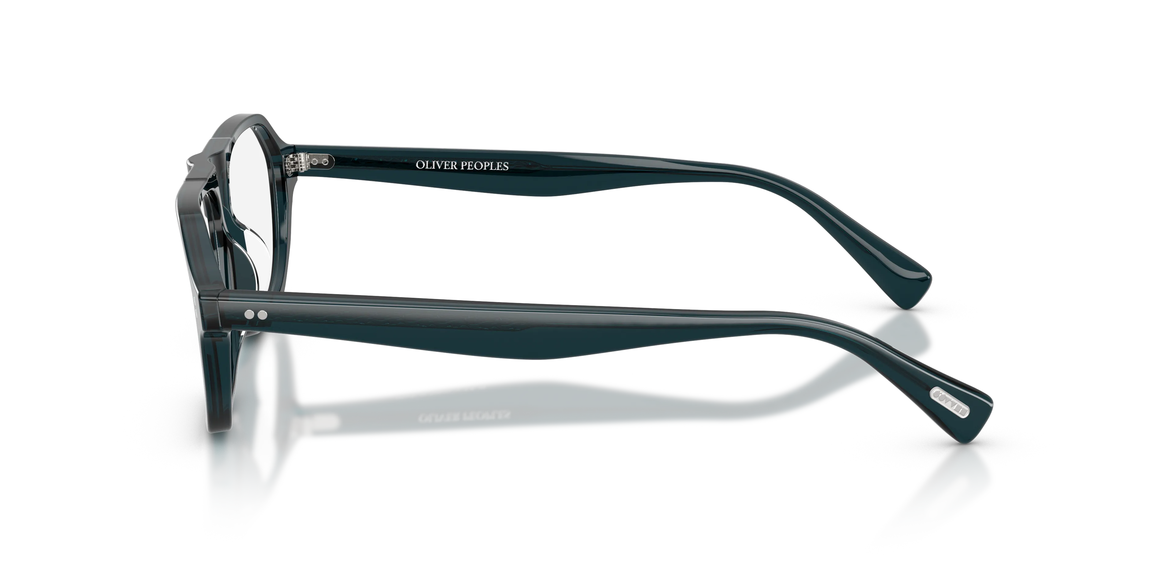 Oliver Peoples OV5616U REMMENT 1819 Montature da vista Acetato Verde Trasparente Geometrica Normale - immagine 4