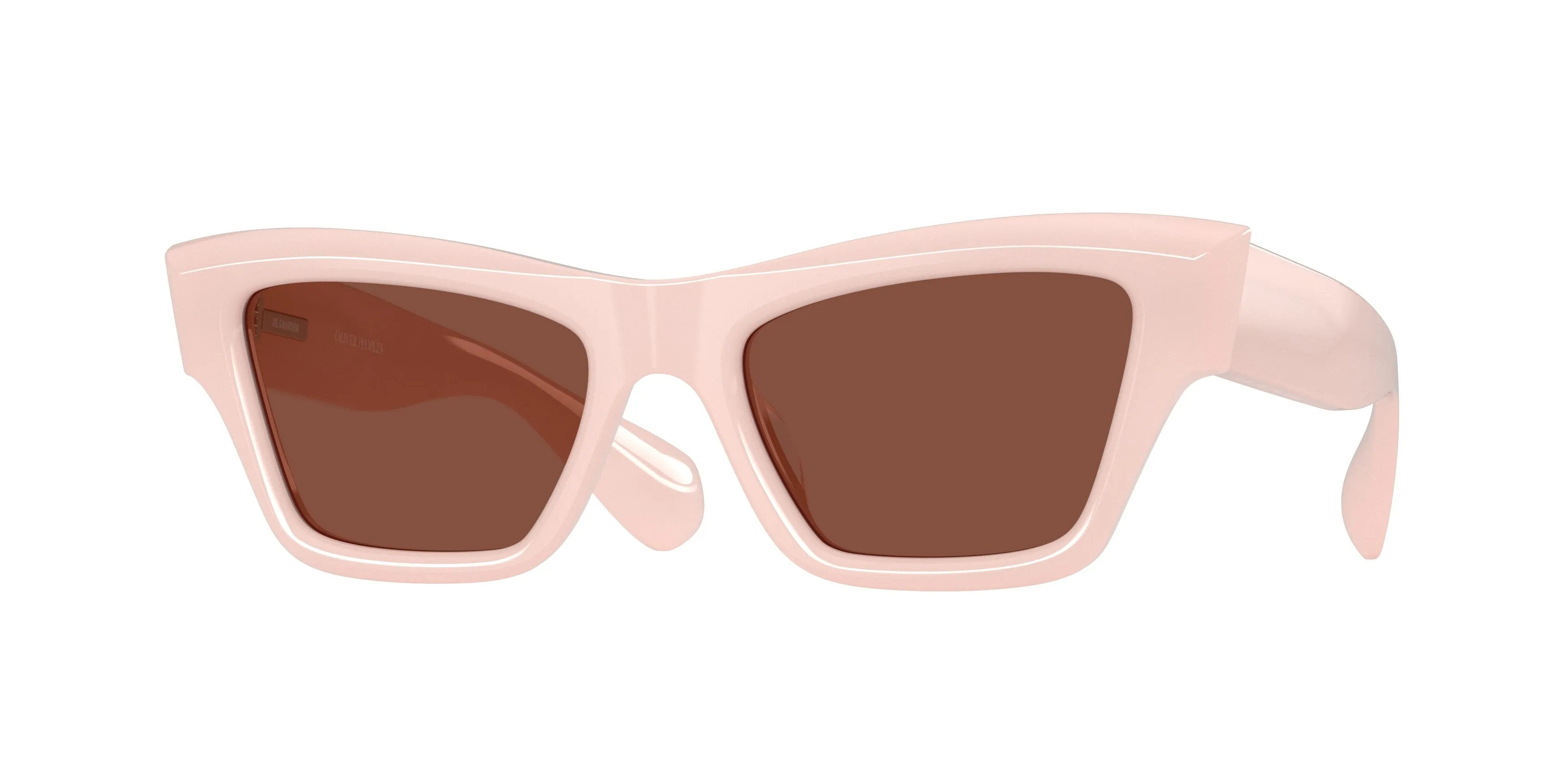 Oliver Peoples x Jil Sander OV5611SU EDITION 3 1814C5 Occhiali da sole Acetato Rosa Bordeaux Cat Eye Normale - immagine 1