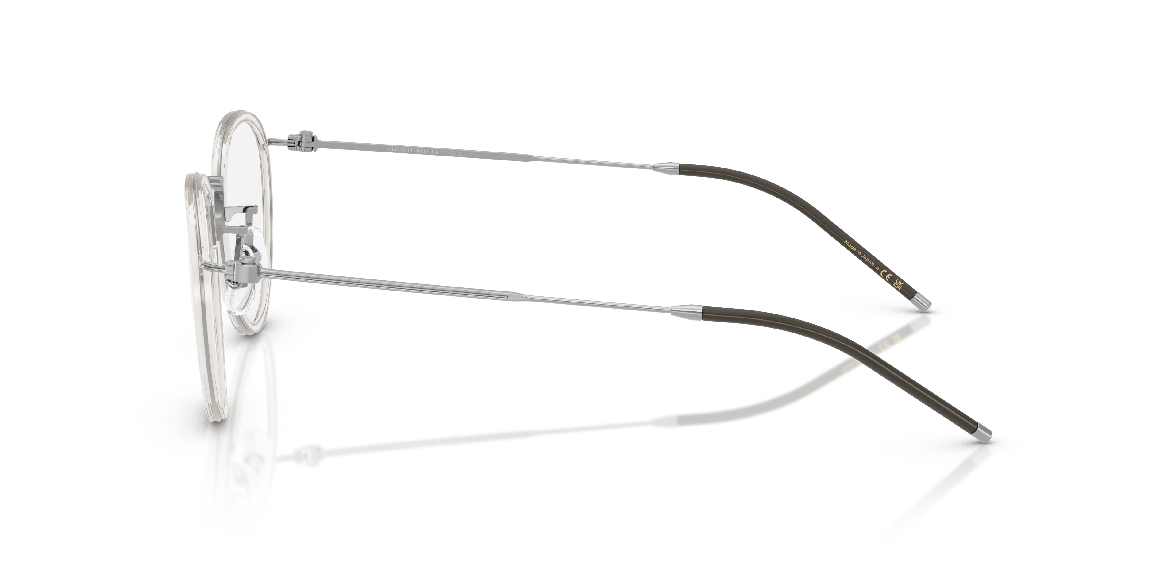Oliver Peoples OV1360T TK-11 5036 Montature da vista Titanio Argento Trasparente Pantos Normale - immagine 4