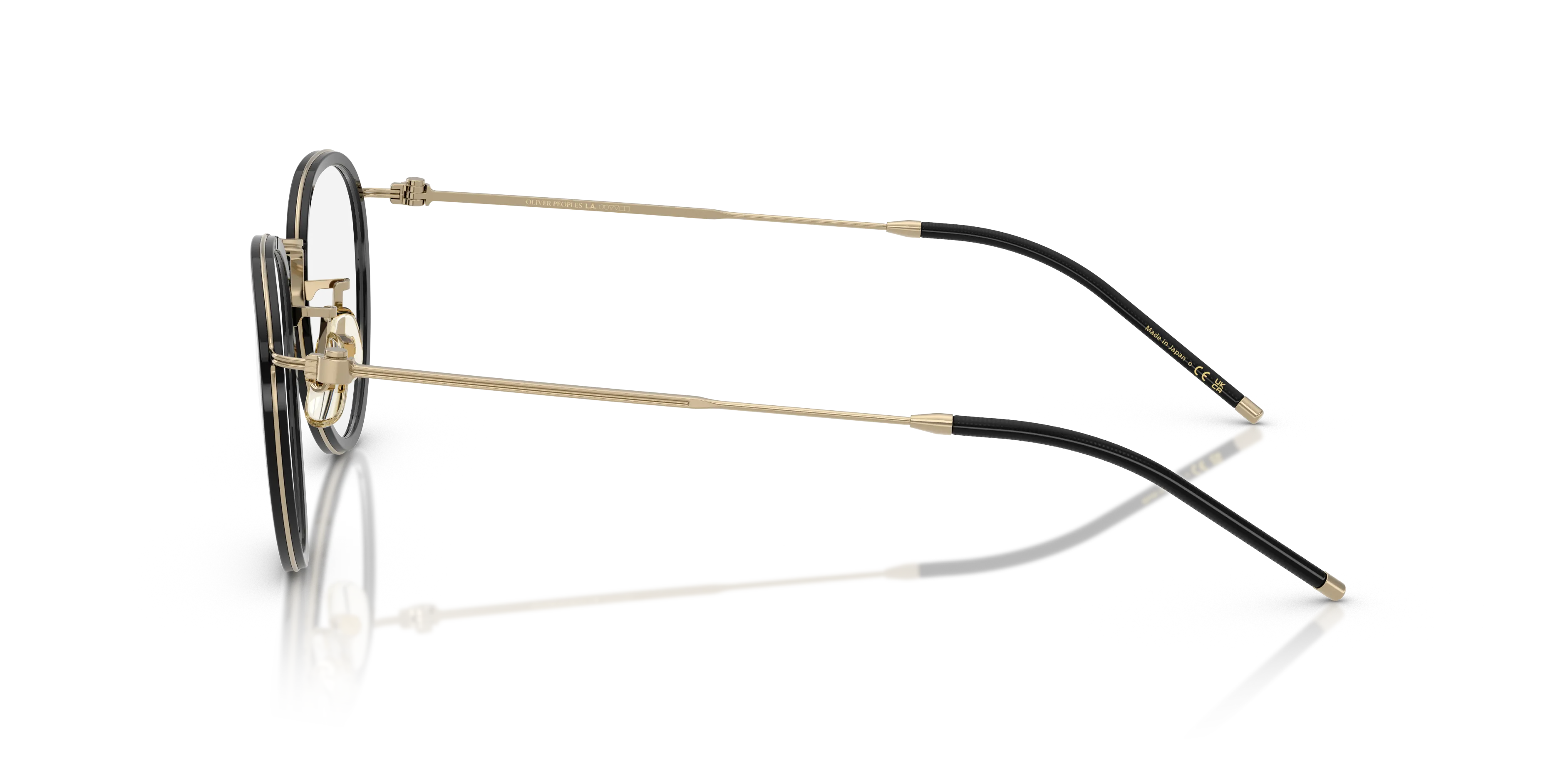 Oliver Peoples OV1360T TK-11 5035 Montature da vista Titanio Nero Trasparente Pantos Normale - immagine 4