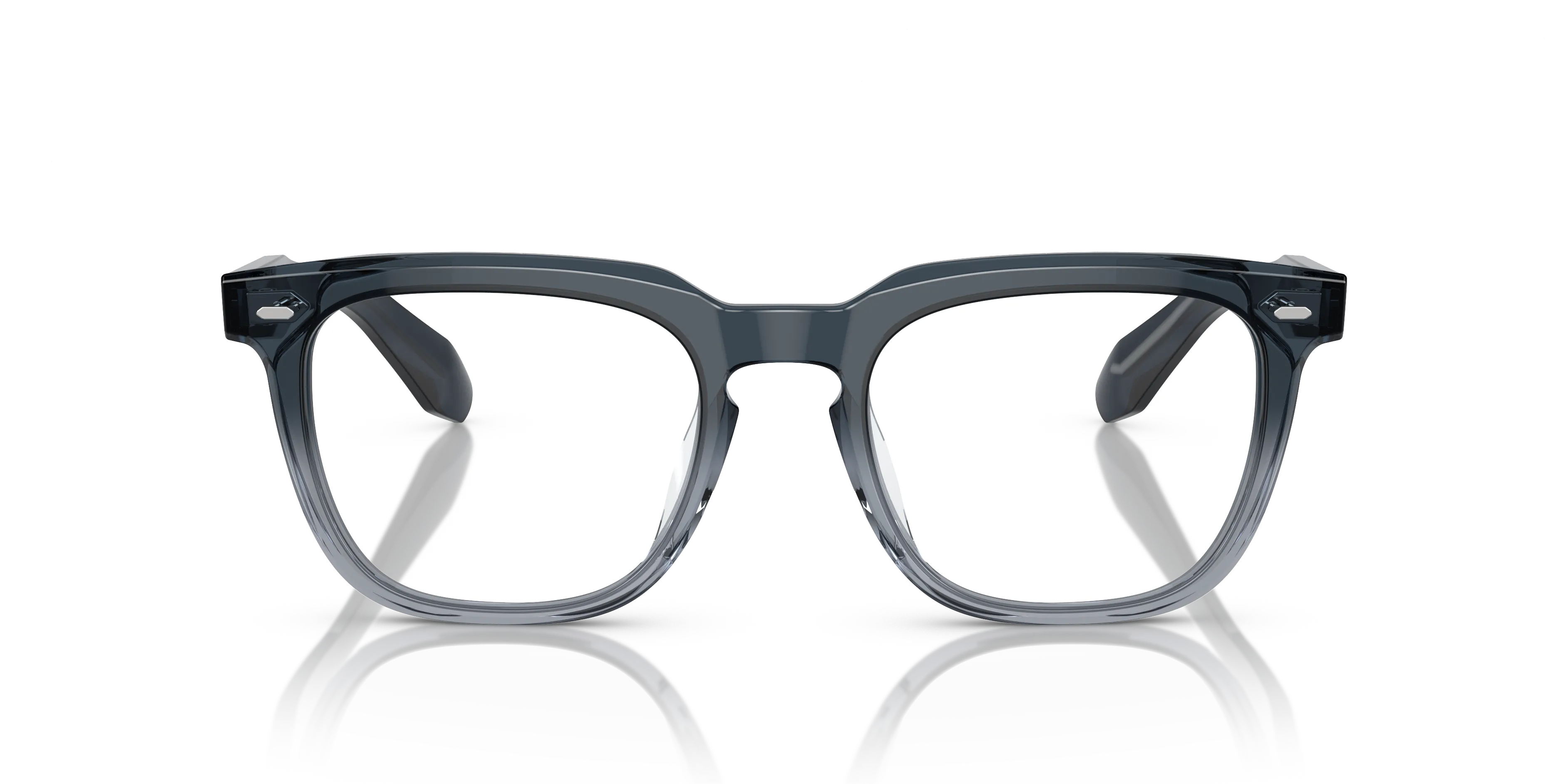 Oliver Peoples OV5546U N.06 1777 Montature da vista Acetato Blu Trasparente Pillow Normale - immagine 3