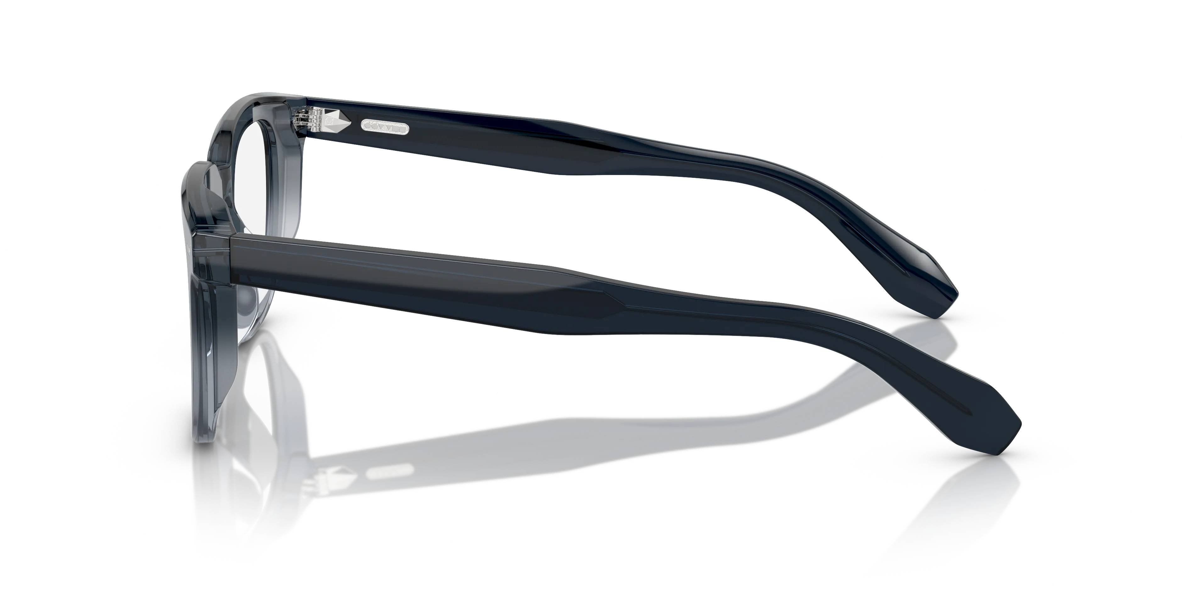 Oliver Peoples OV5546U N.06 1777 Montature da vista Acetato Blu Trasparente Pillow Normale - immagine 4