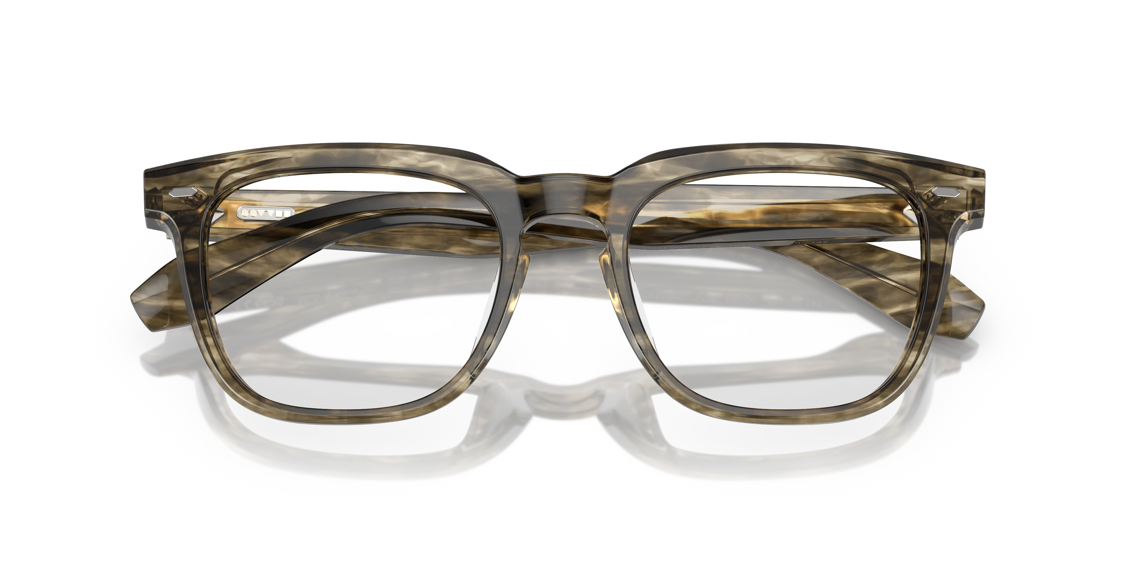 Oliver Peoples OV5546U N.06 1735 Montature da vista Acetato Verde Trasparente Pillow Normale - immagine 2