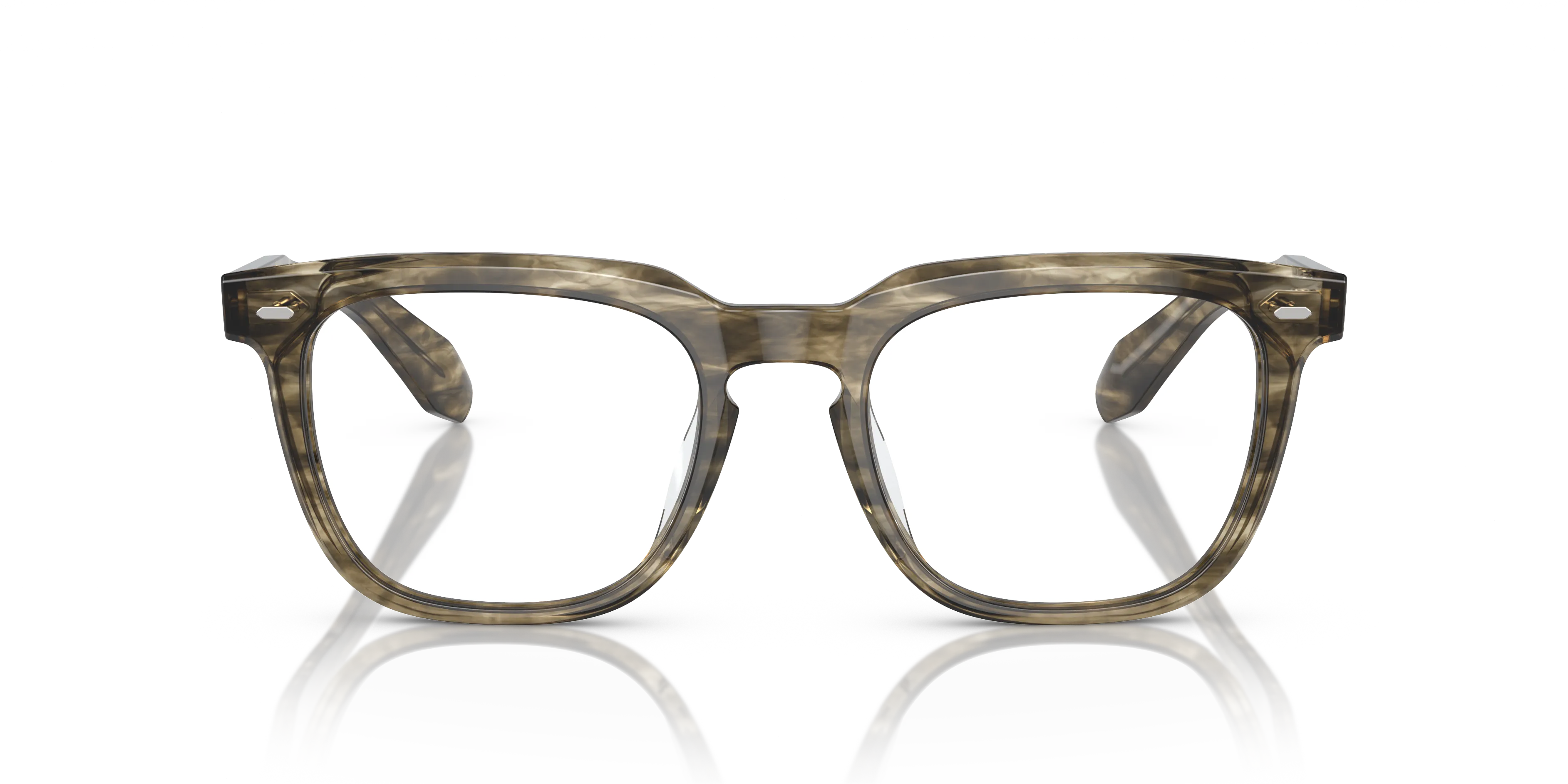 Oliver Peoples OV5546U N.06 1735 Montature da vista Acetato Verde Trasparente Pillow Normale - immagine 3