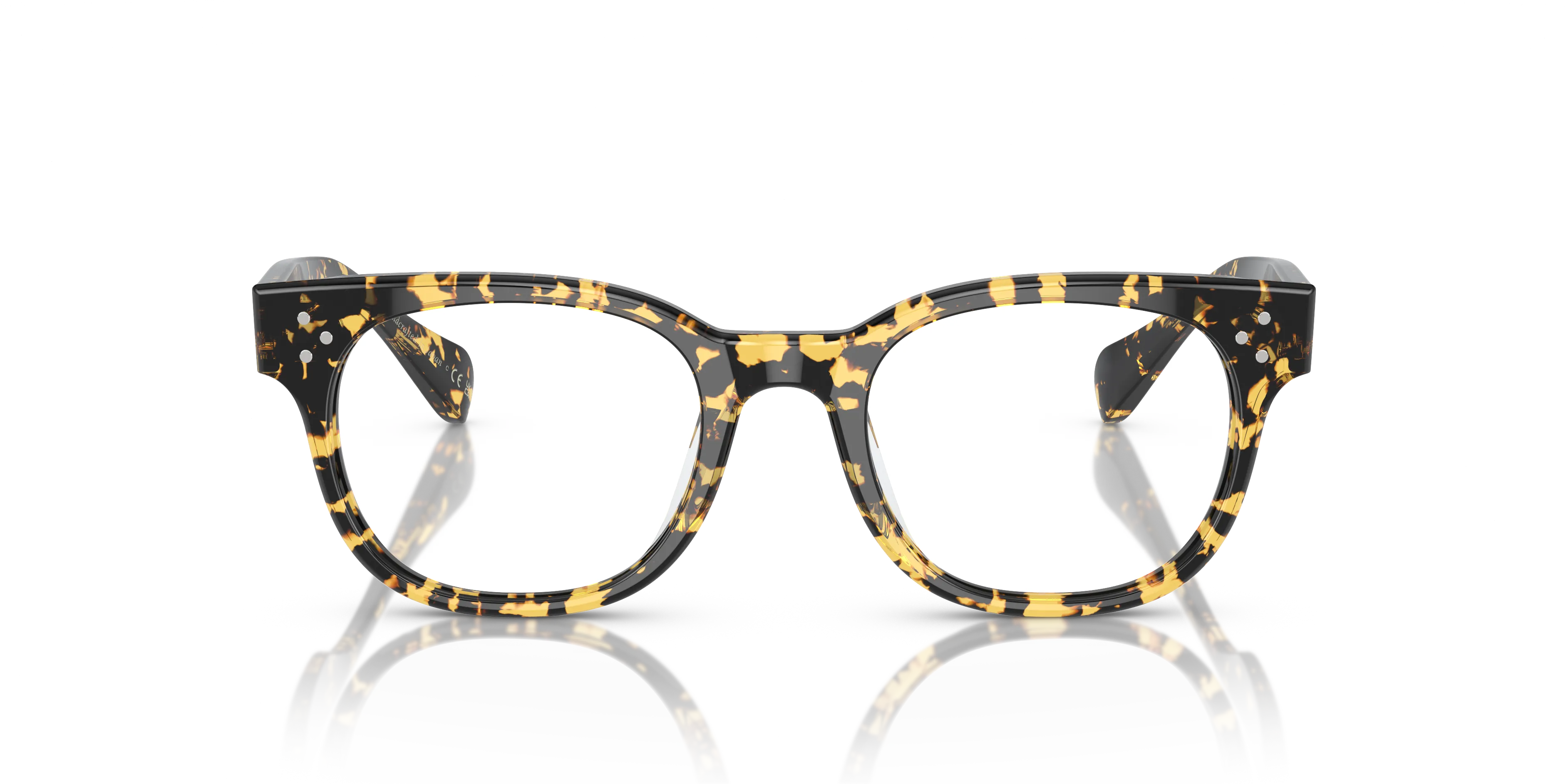 Oliver Peoples OV5545U AFTON 1778 Montature da vista Acetato Tartaruga Trasparente Squadrata Normale - immagine 3