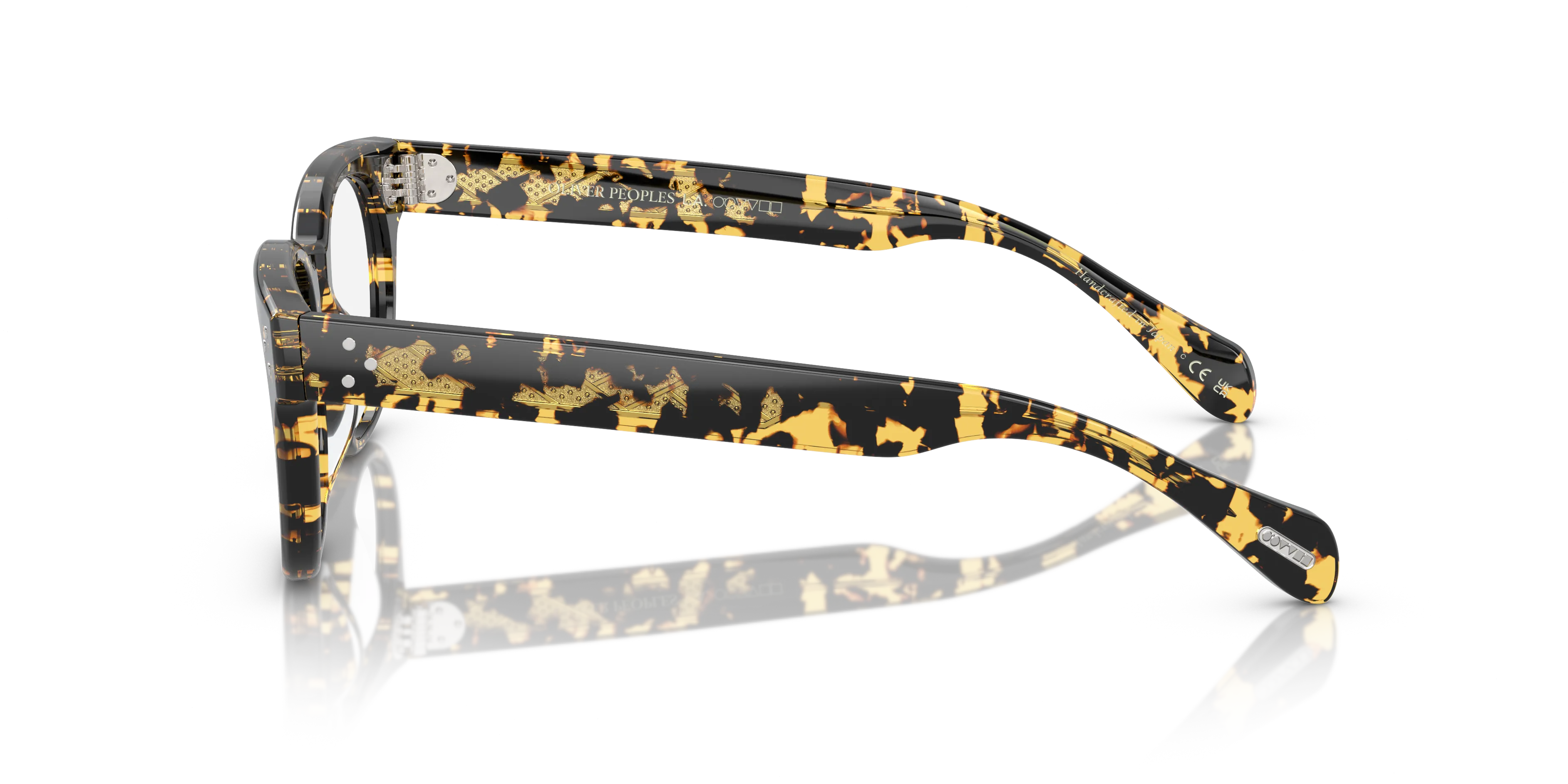 Oliver Peoples OV5545U AFTON 1778 Montature da vista Acetato Tartaruga Trasparente Squadrata Normale - immagine 4